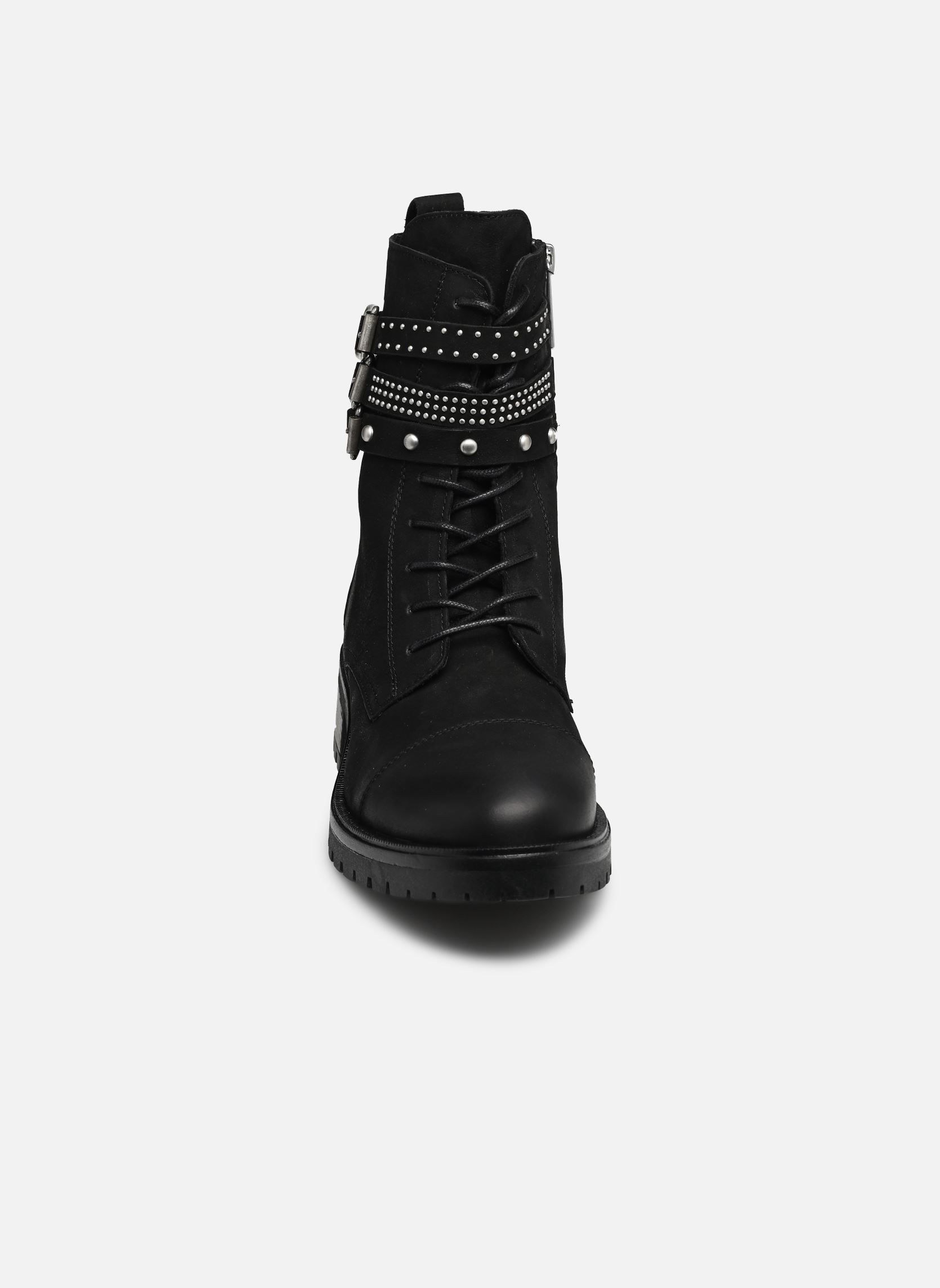 Biker-Stiefeletten BX80135 damen schwarz IKKS Women Biker-Stiefeletten BX80135 damen schwarz NOIR