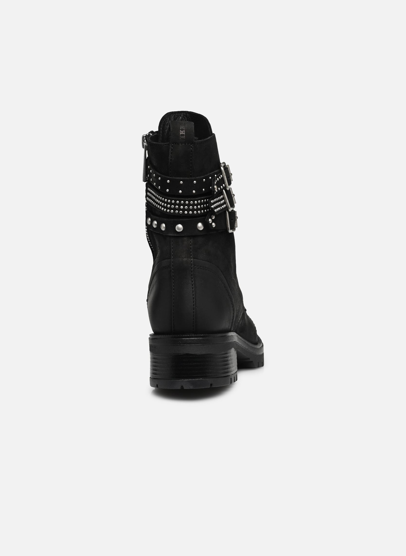 Biker-Stiefeletten BX80135 damen schwarz IKKS Women Biker-Stiefeletten BX80135 damen schwarz NOIR