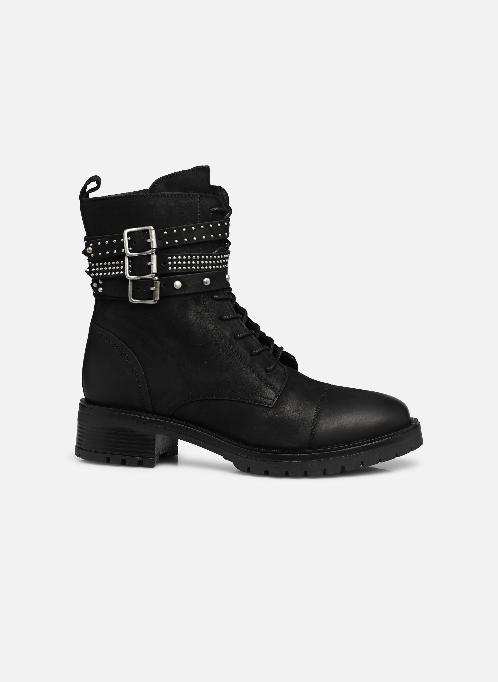 Biker-Stiefeletten BX80135 damen schwarz IKKS Women Biker-Stiefeletten BX80135 damen schwarz NOIR