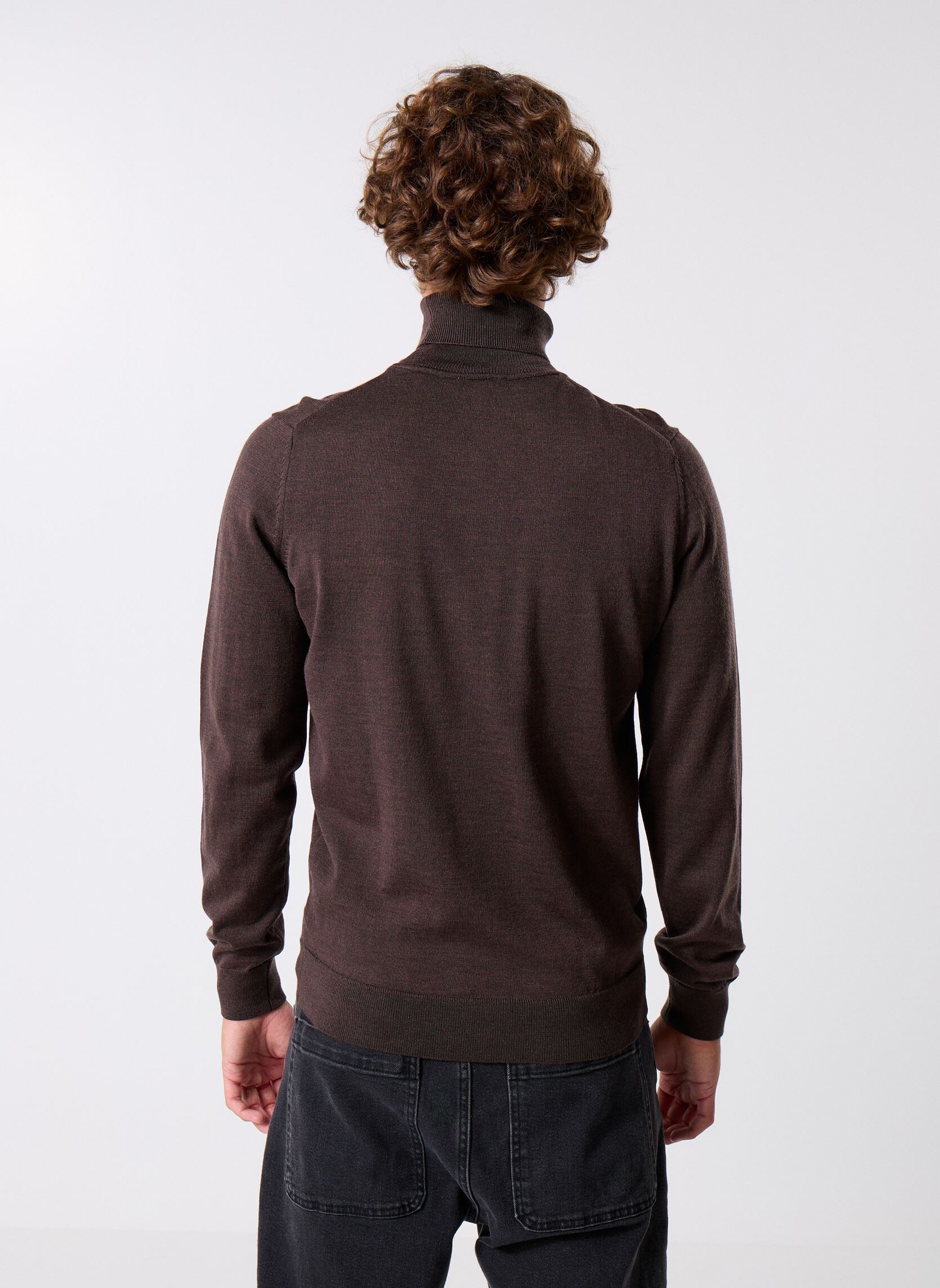 Pullover Pull à col roulé en laine herren braun Lacoste Pullover Pull à col roulé en laine herren braun PORTO