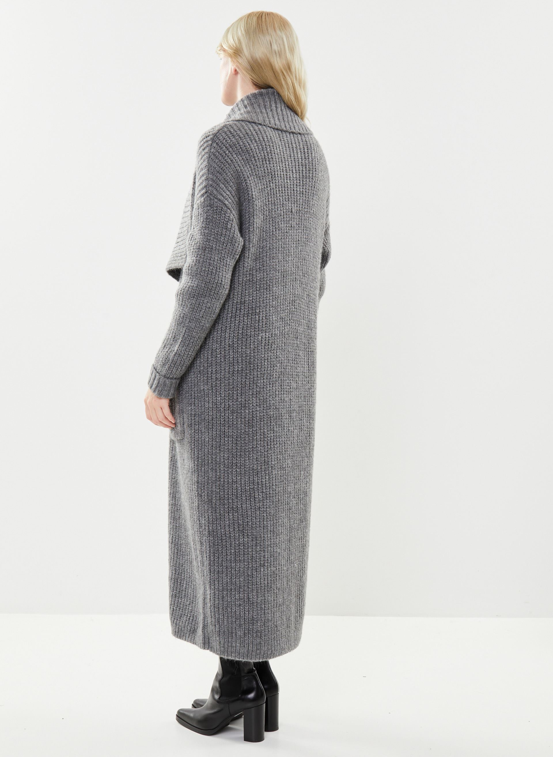 Strickjacken und Westen BX17255 damen grau IKKS Women Strickjacken und Westen BX17255 damen grau GRIS CHINÉ MOYEN
