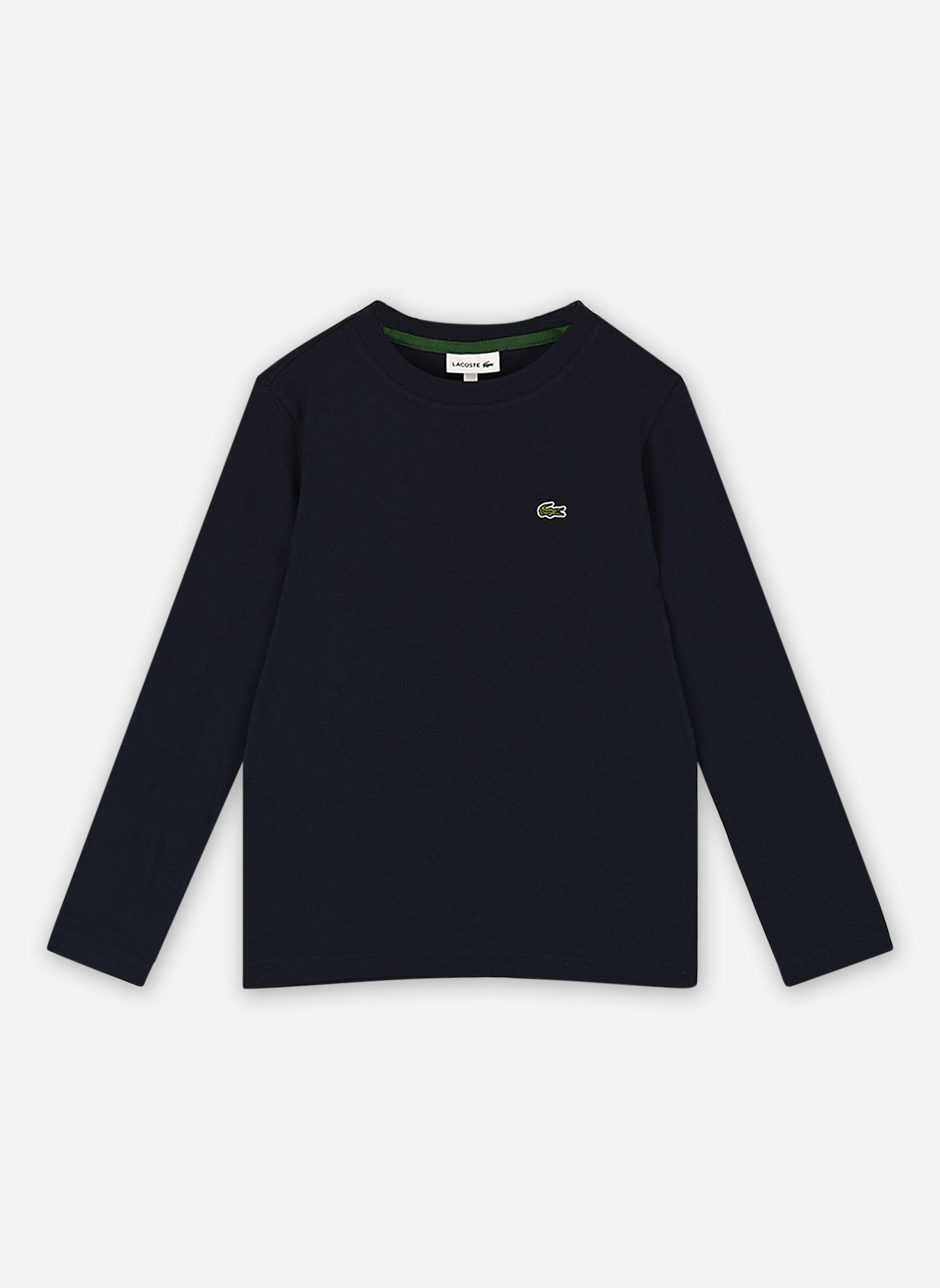 Vêtements Lacoste T shirt manches longues enfant pour Accessoires - vue 2