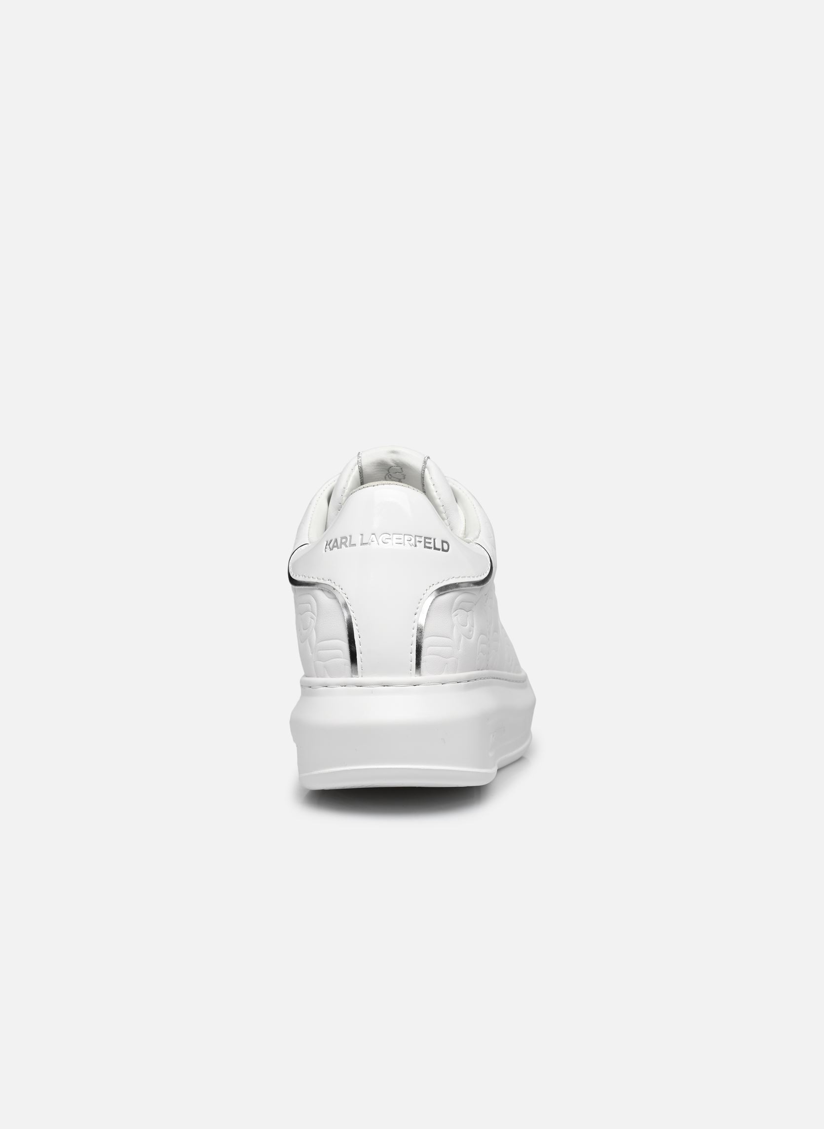 Niedrige Sneaker Kapri KC Emboss Lo Lace damen weiß Karl Lagerfeld Niedrige Sneaker Kapri KC Emboss Lo Lace damen weiß WHITE LTHR / MONO