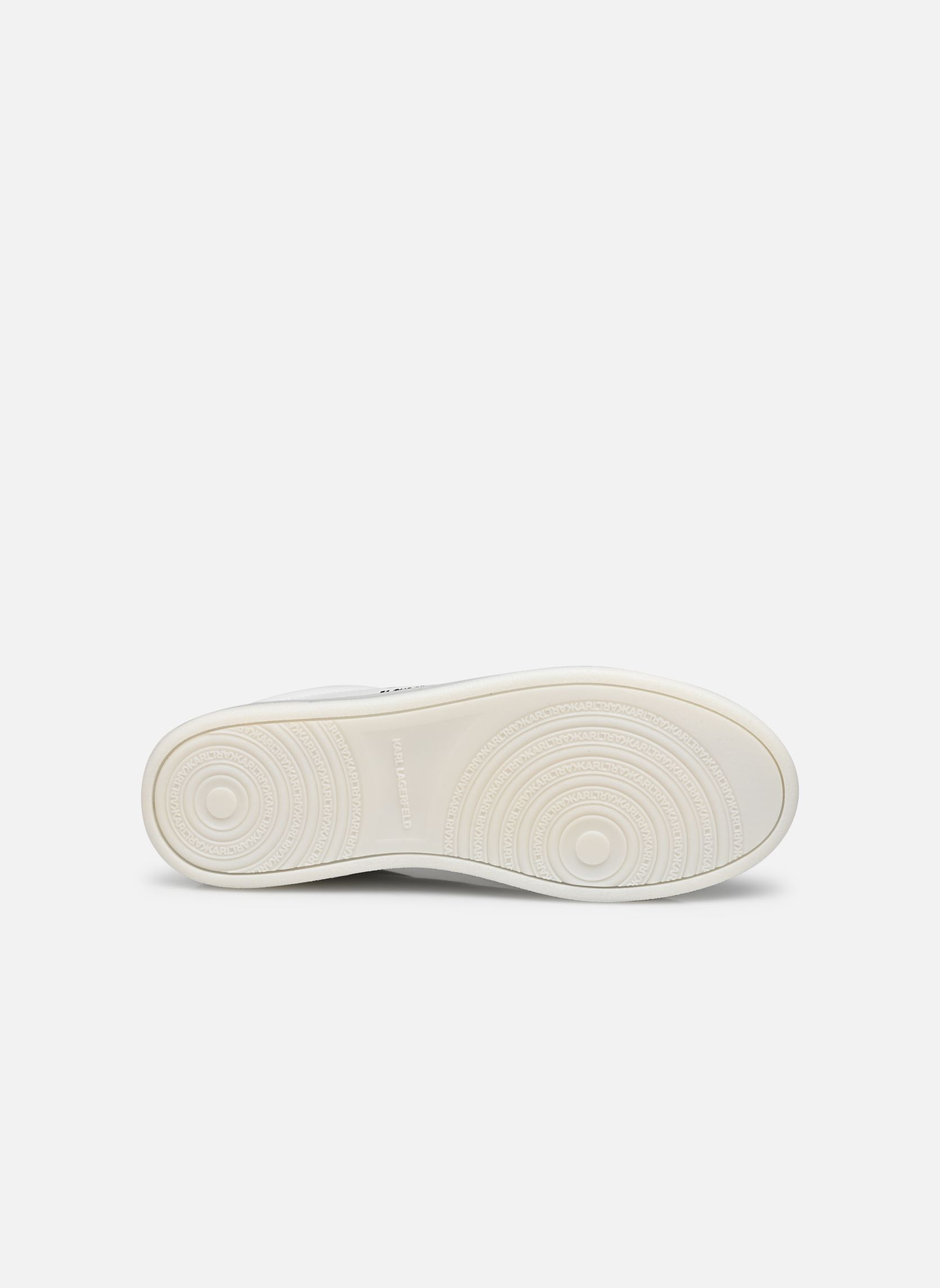 Niedrige Sneaker Kourt III Maison Karl KC Lo herren weiß Karl Lagerfeld Niedrige Sneaker Kourt III Maison Karl KC Lo herren weiß White Lthr w/Green