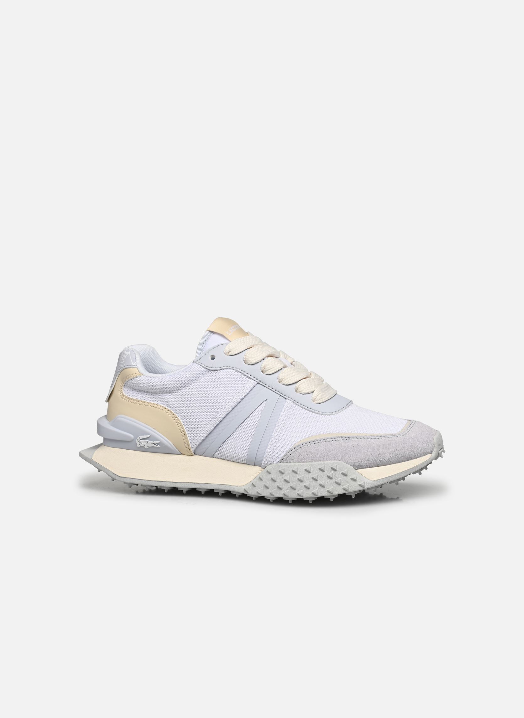 Niedrige Sneaker L-SPIN DELUXE 223 2 SFA damen weiß Lacoste Niedrige Sneaker L-SPIN DELUXE 223 2 SFA damen weiß WHT/LT TRQS
