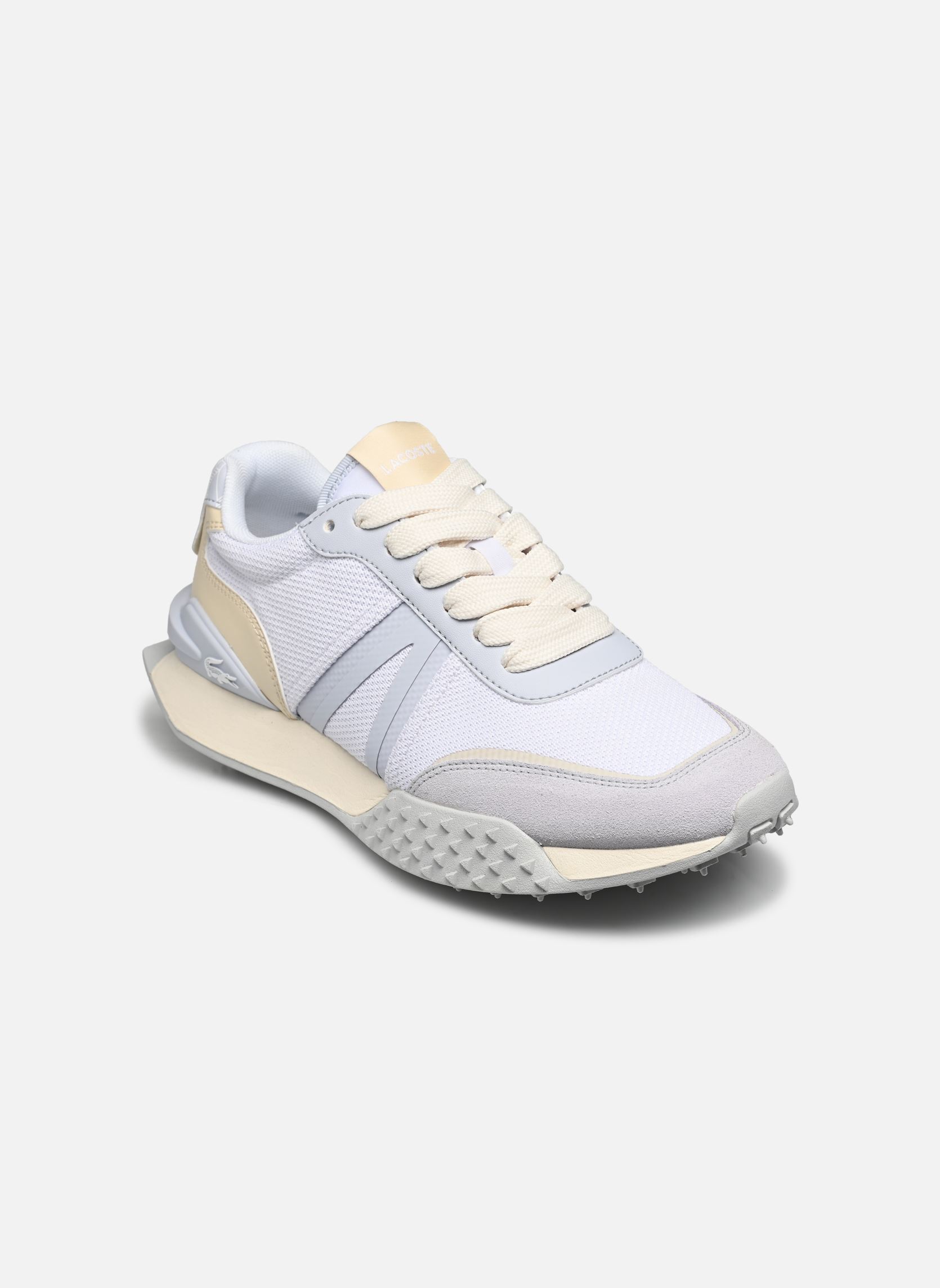 Niedrige Sneaker L-SPIN DELUXE 223 2 SFA damen weiß Lacoste Niedrige Sneaker L-SPIN DELUXE 223 2 SFA damen weiß WHT/LT TRQS