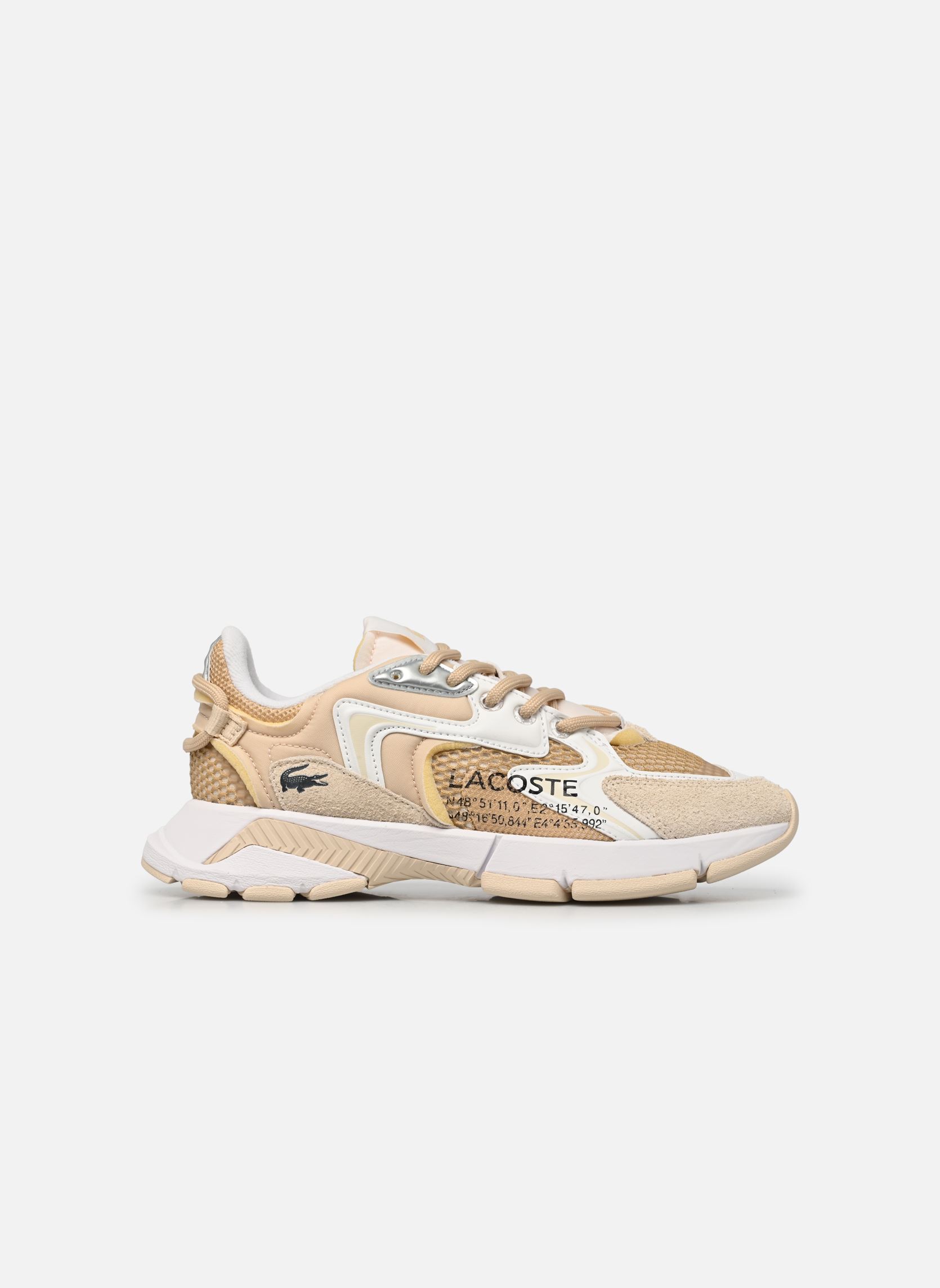 Sportliche Sneaker L003 NEO 223 1 SFA damen beige Lacoste Sportliche Sneaker L003 NEO 223 1 SFA damen beige LT TAN/WHT
