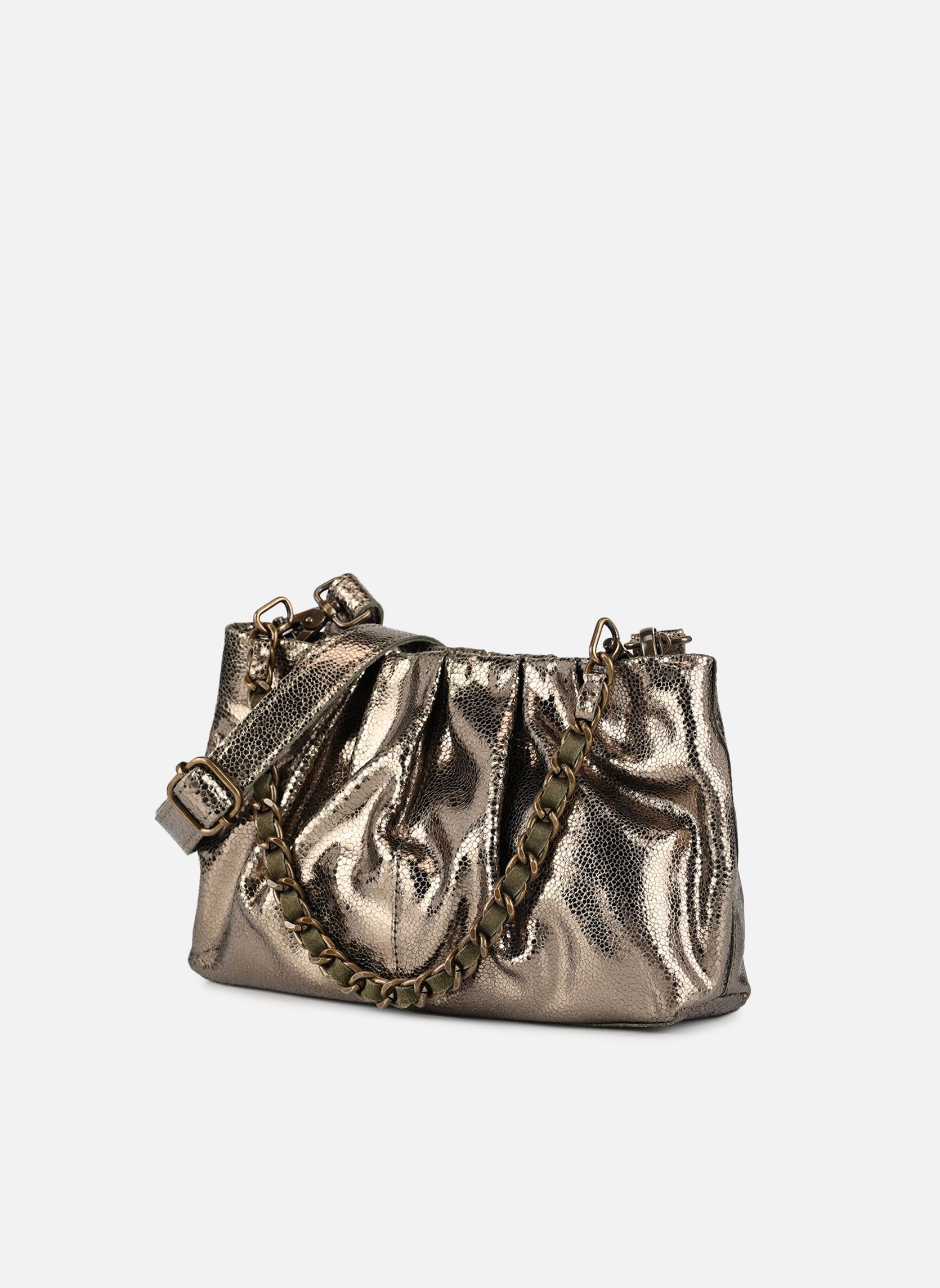 Borse a tracolla Suenna Suede Cross Body Fc donna verde Pieces Borse a tracolla Suenna Suede Cross Body Fc donna verde KHAKI PEBBLE