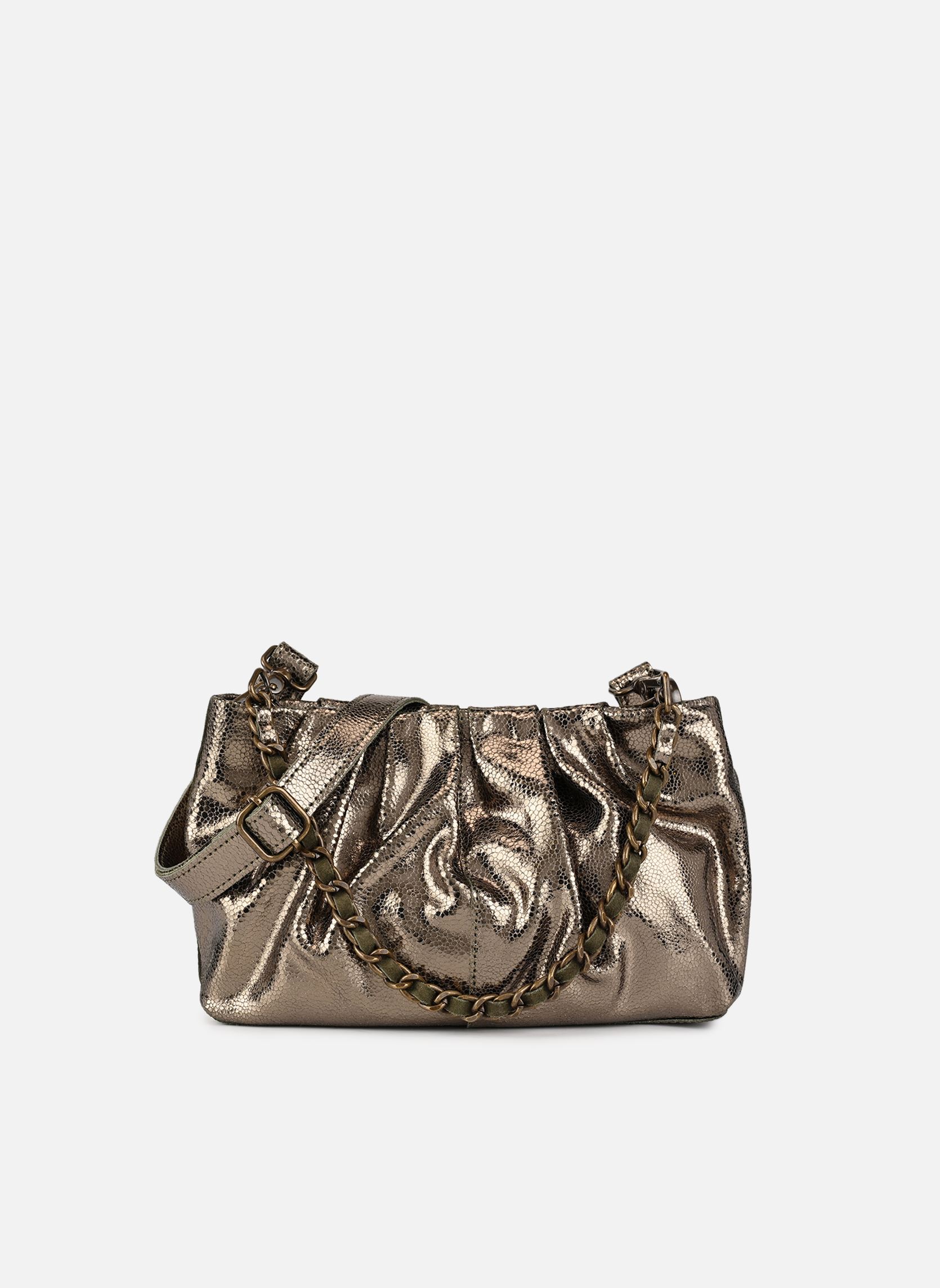 Borse a tracolla Suenna Suede Cross Body Fc donna verde Pieces Borse a tracolla Suenna Suede Cross Body Fc donna verde KHAKI PEBBLE