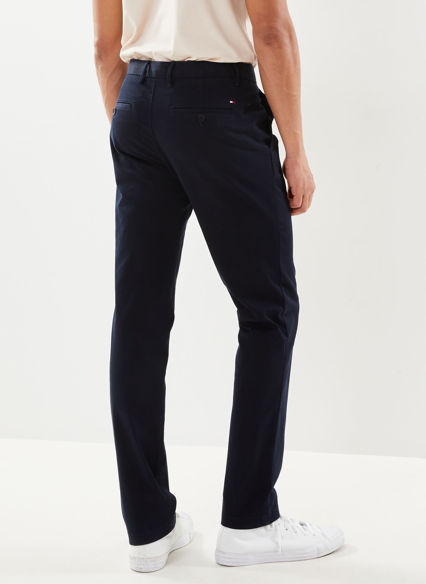 Pantalons chino Core Bleecker 1985 homme bleu Tommy Hilfiger Pantalons chino Core Bleecker 1985 homme bleu NAVY BLUE