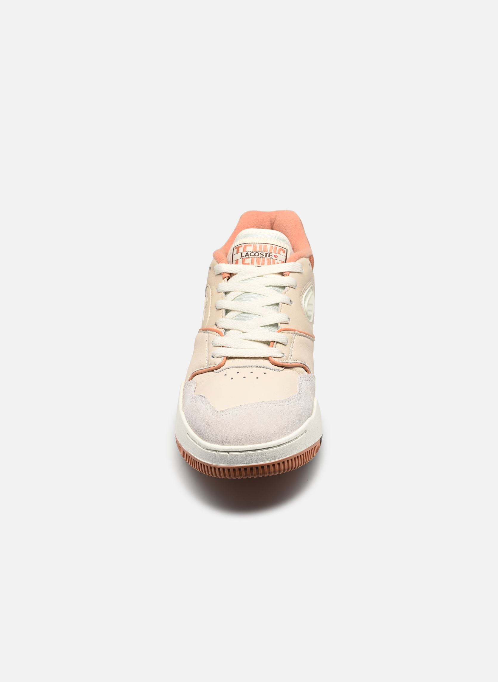 Niedrige Sneaker LINESHOT 223 4 SMA herren beige Lacoste Niedrige Sneaker LINESHOT 223 4 SMA herren beige Off Wht/Lt Brw