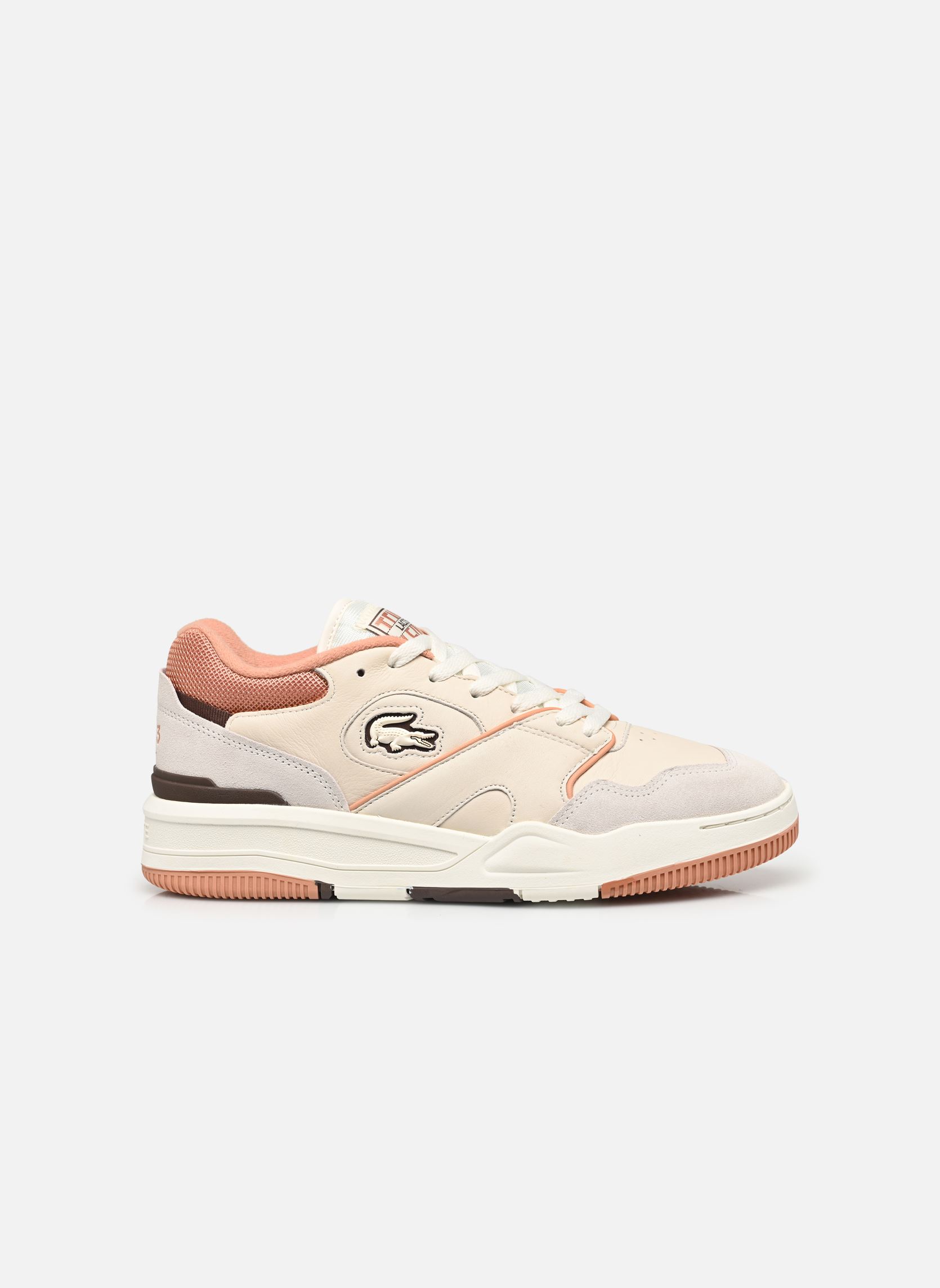 Niedrige Sneaker LINESHOT 223 4 SMA herren beige Lacoste Niedrige Sneaker LINESHOT 223 4 SMA herren beige Off Wht/Lt Brw