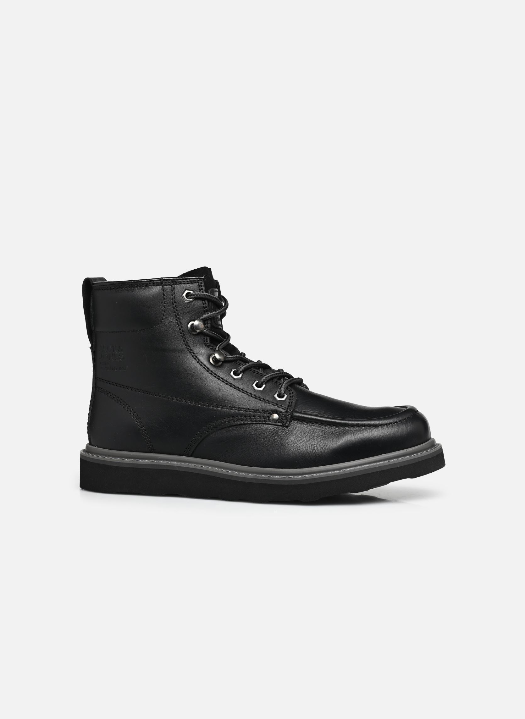 Stivaletti con lacci JFWALDGATE uomo nero Jack & Jones Stivaletti con lacci JFWALDGATE uomo nero Anthracite