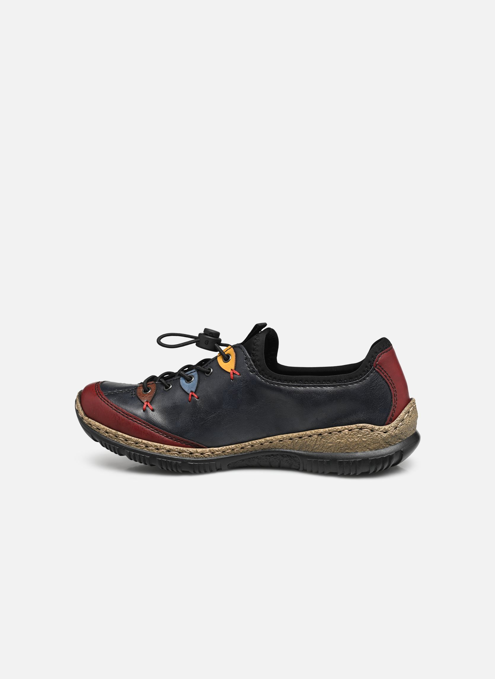 Baskets basses N3271 femme bleu Rieker Baskets basses N3271 femme bleu WINE/OZEAN/BRANDY/ROYAL/HONIG/