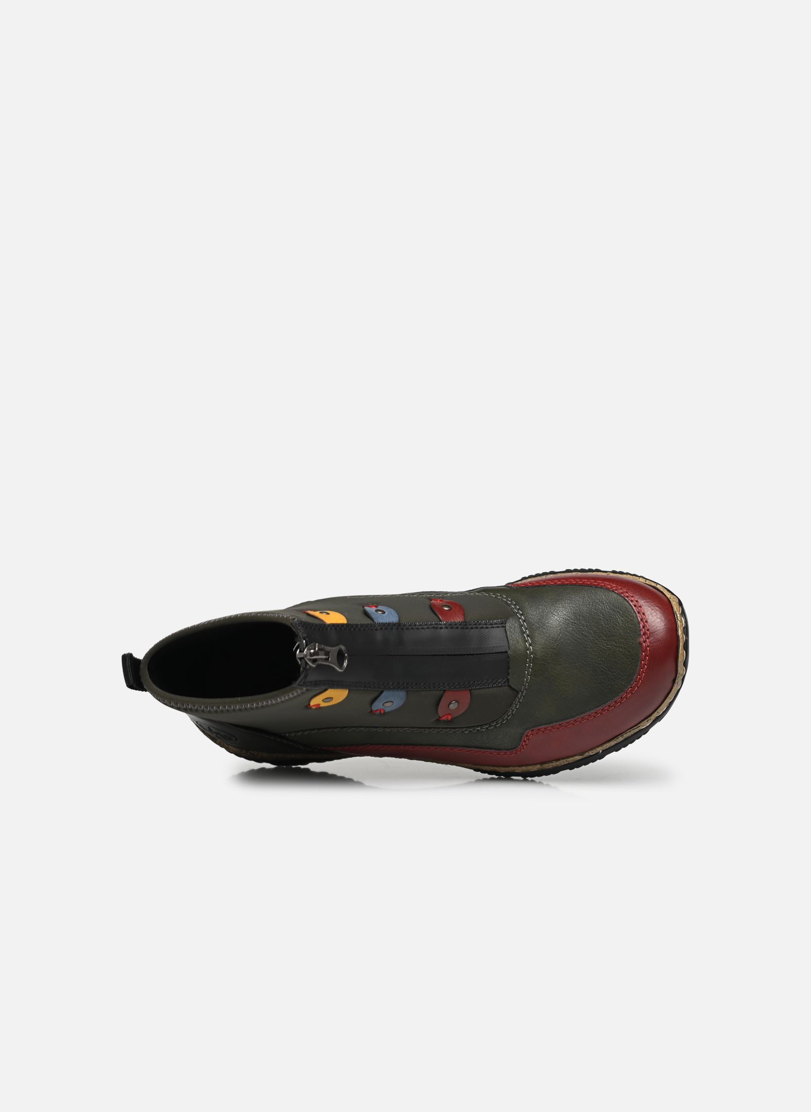 Baskets montantes N3277 femme multicolore Rieker Baskets montantes N3277 femme multicolore WINEFORESTANTIKPESTOROYALHONIG