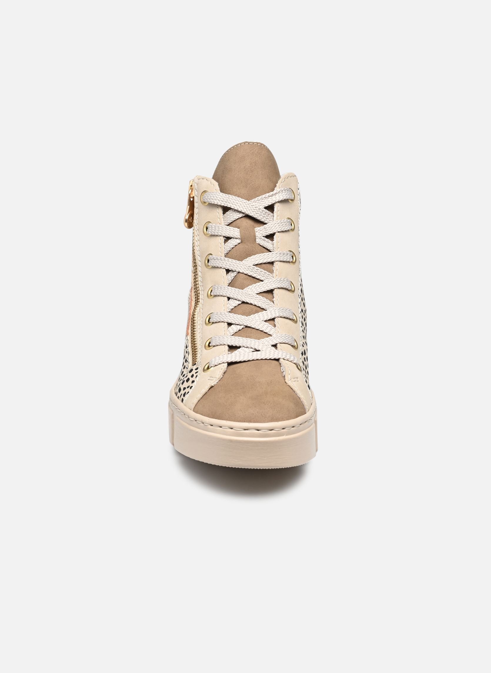 Baskets montantes N5931 femme beige Rieker Baskets montantes N5931 femme beige FANGO/GINGER/KUPFER/SCHWARZ/SC