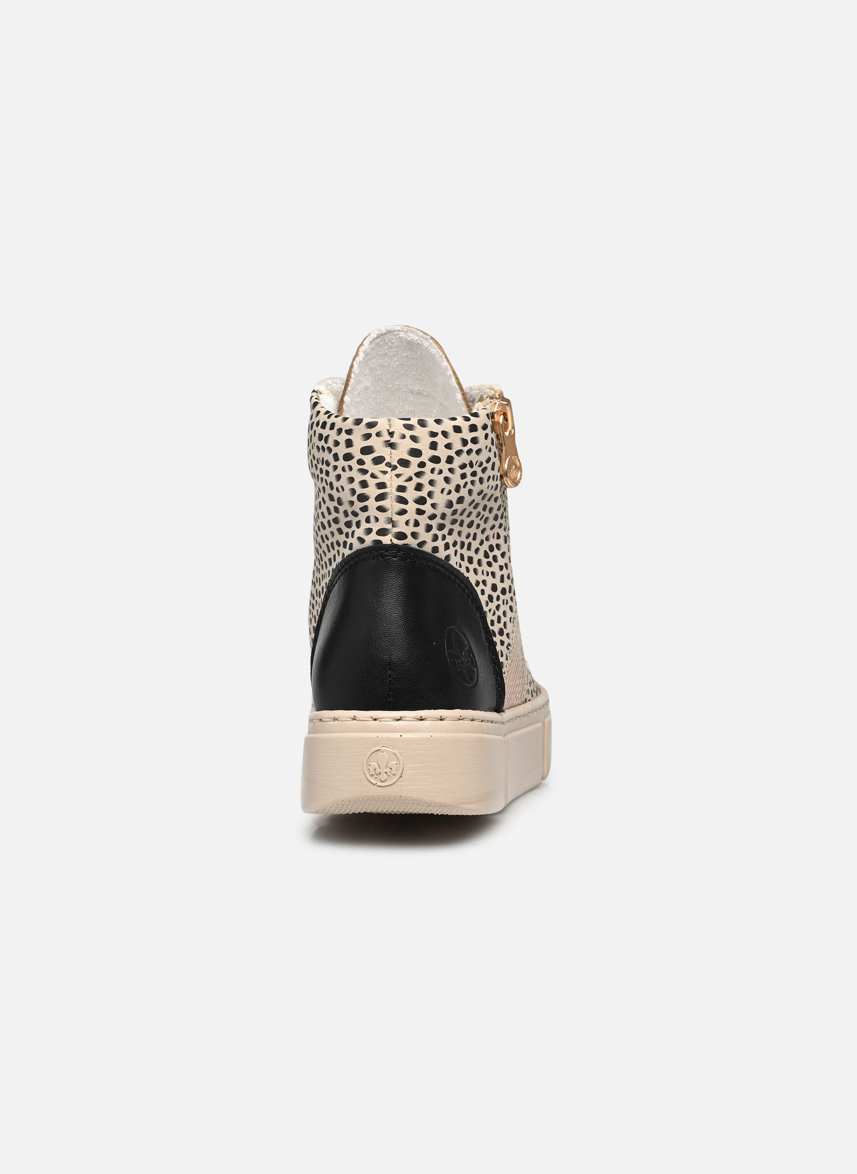 Baskets montantes N5931 femme beige Rieker Baskets montantes N5931 femme beige FANGO/GINGER/KUPFER/SCHWARZ/SC