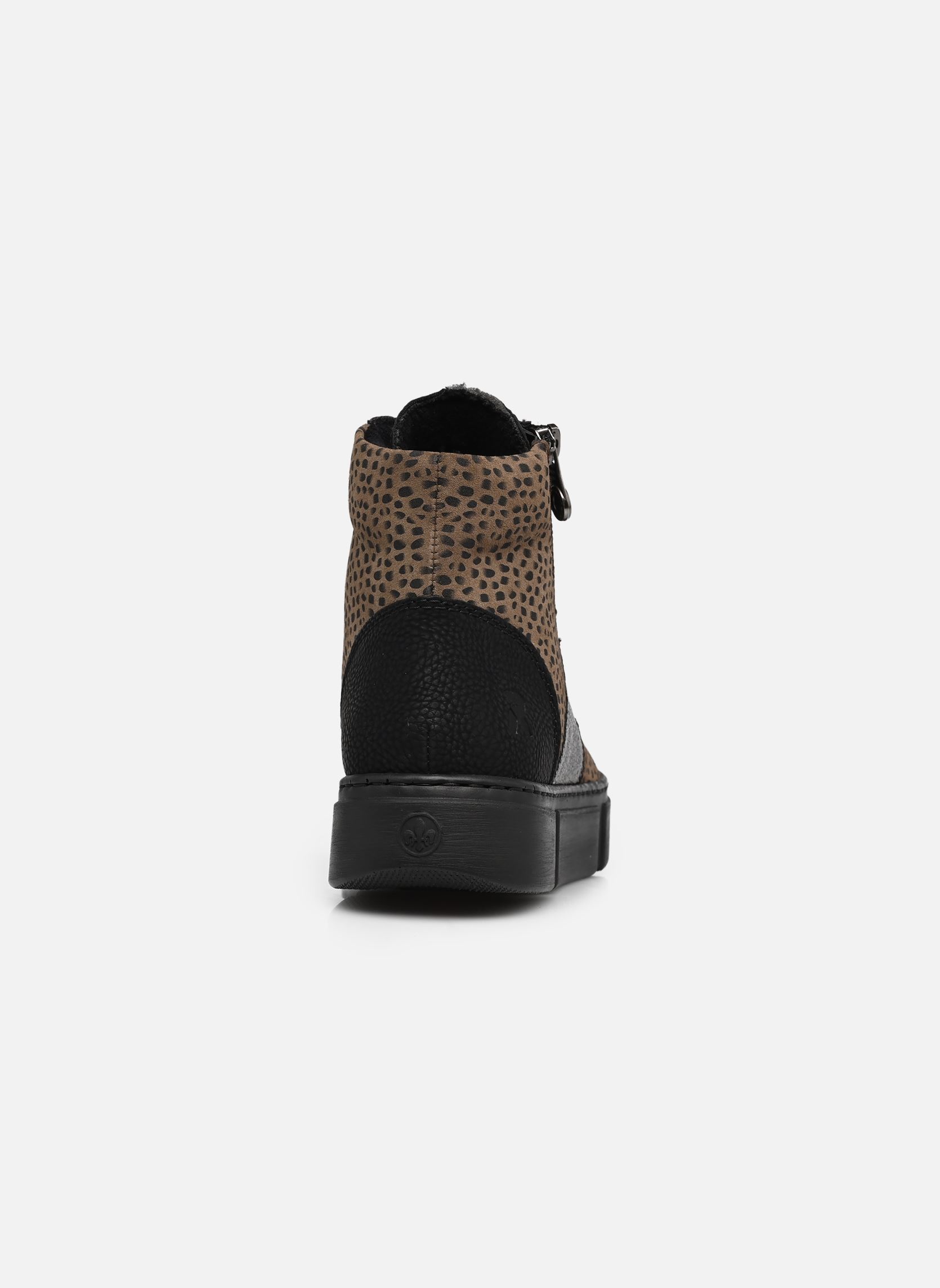 Baskets montantes N5931 femme marron Rieker Baskets montantes N5931 femme marron SCHWARZ/BROWN/GRAU/SCHWARZ