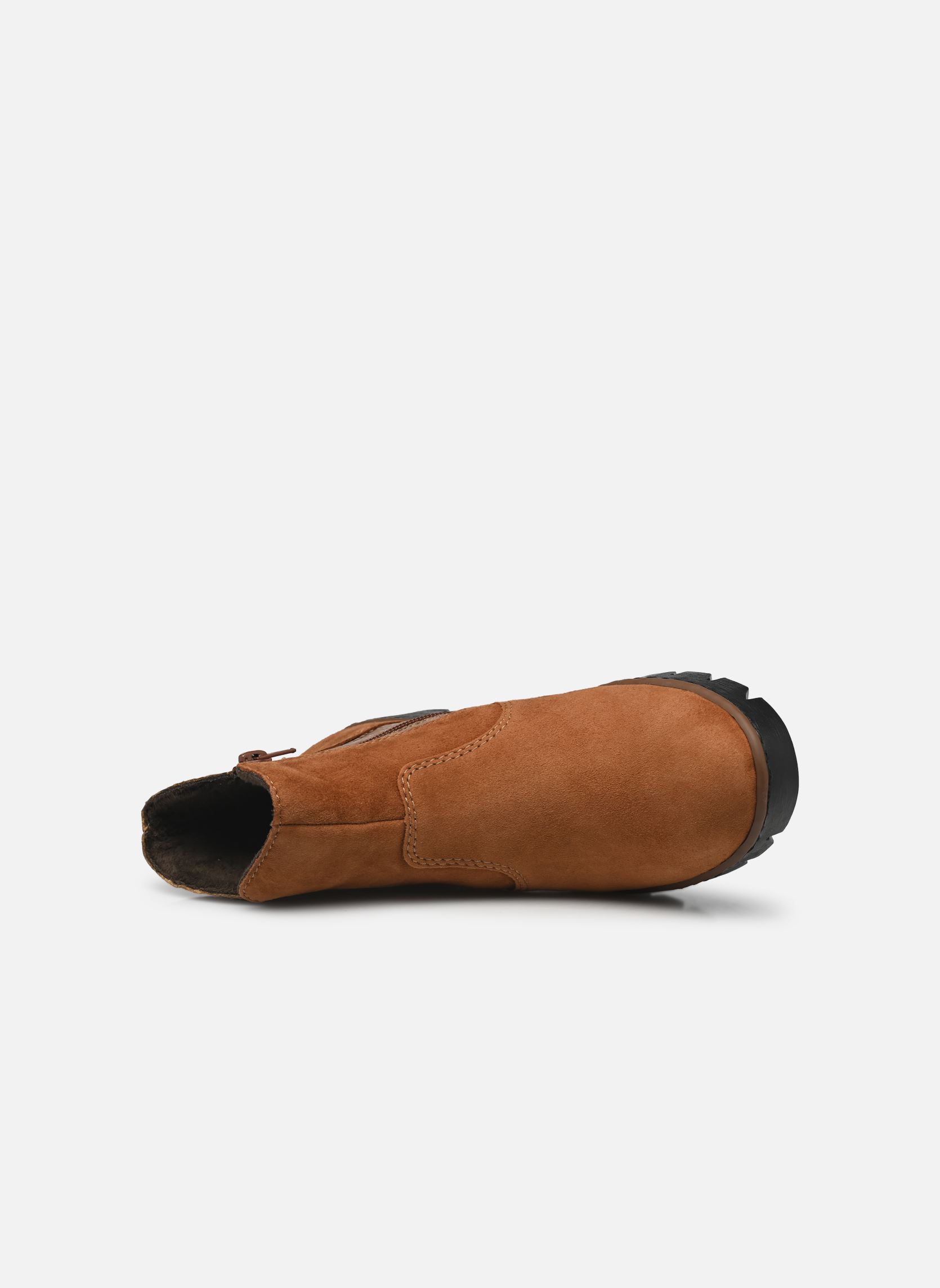 Bottines et boots X5755 femme marron Rieker Bottines et boots X5755 femme marron NOCCIA/FANGO-BRONZE/MANDEL