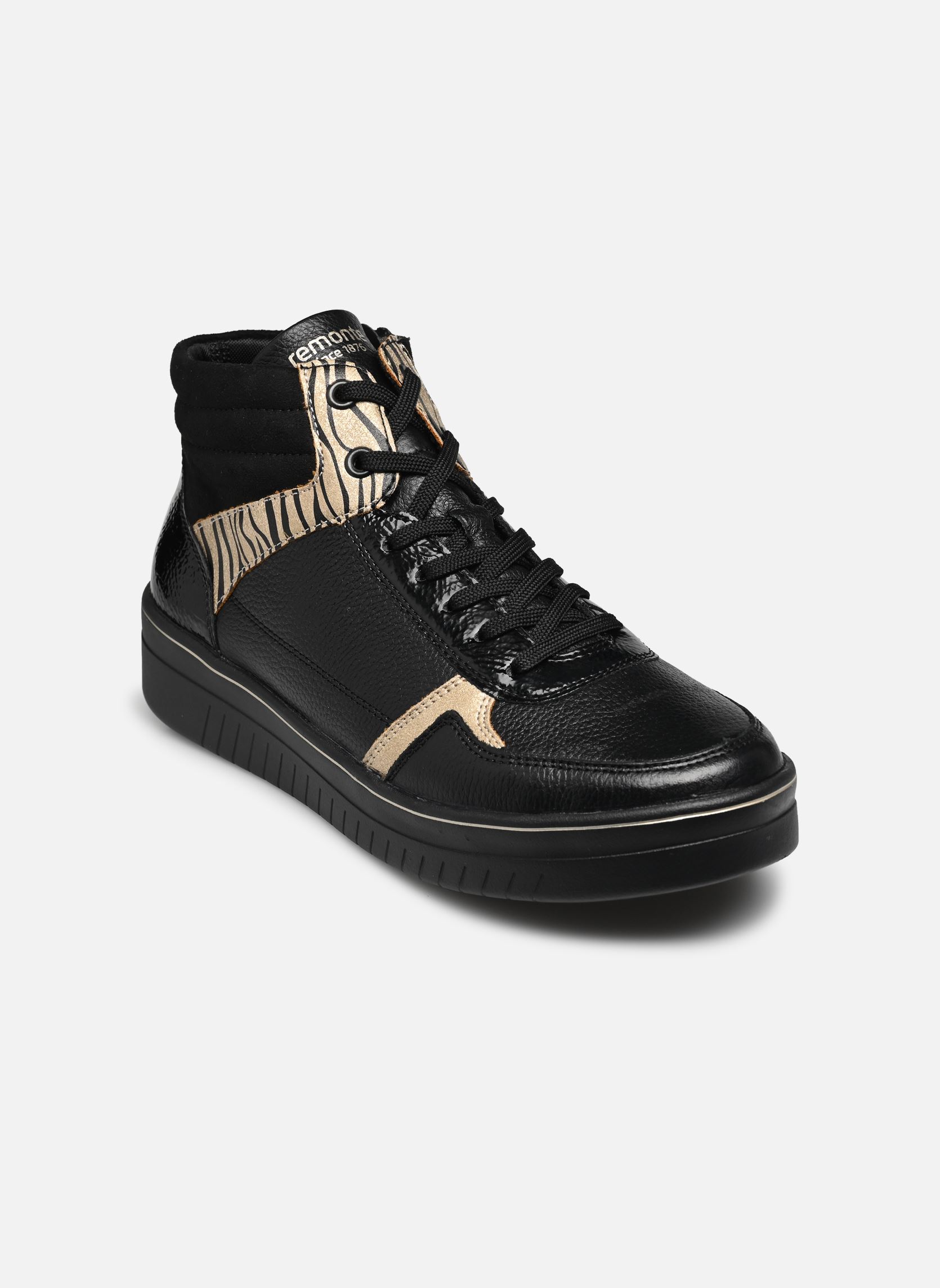 Zapatillas bajas D0J71 mujer negro Remonte Zapatillas bajas D0J71 mujer negro SCHWARZ/GINGER-GOLD/SCHWARZ/SC