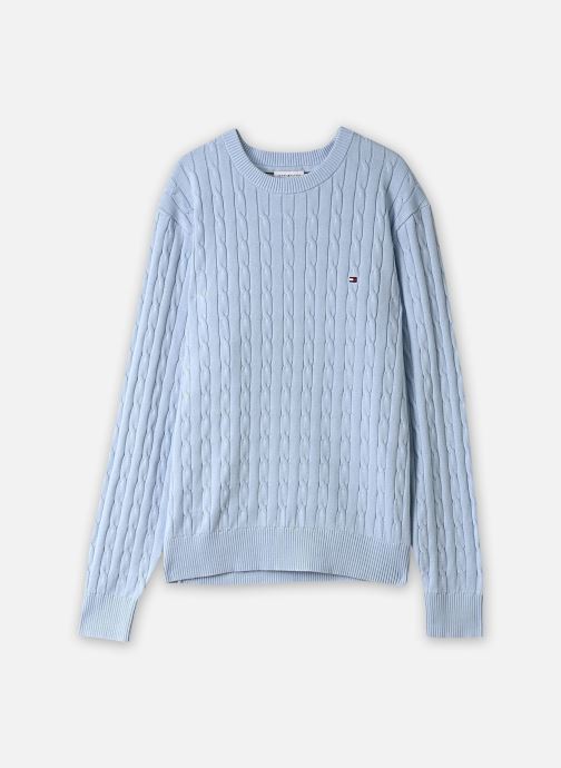 Tommy Hilfiger Pullover Classic Cable Crew Neck herren blau