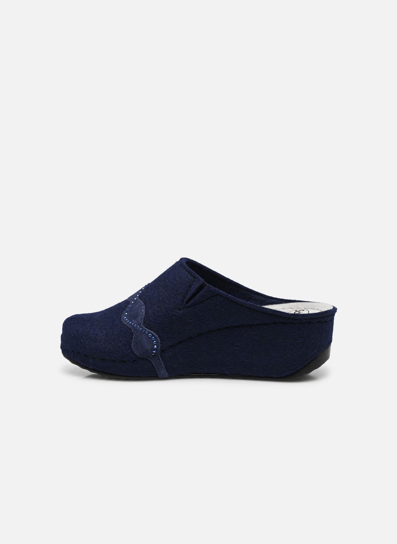 Zuecos y mules INVERNESS STRASS WEDGE COMFORT mujer azul Scholl Zuecos y mules INVERNESS STRASS WEDGE COMFORT mujer azul Navy Blue