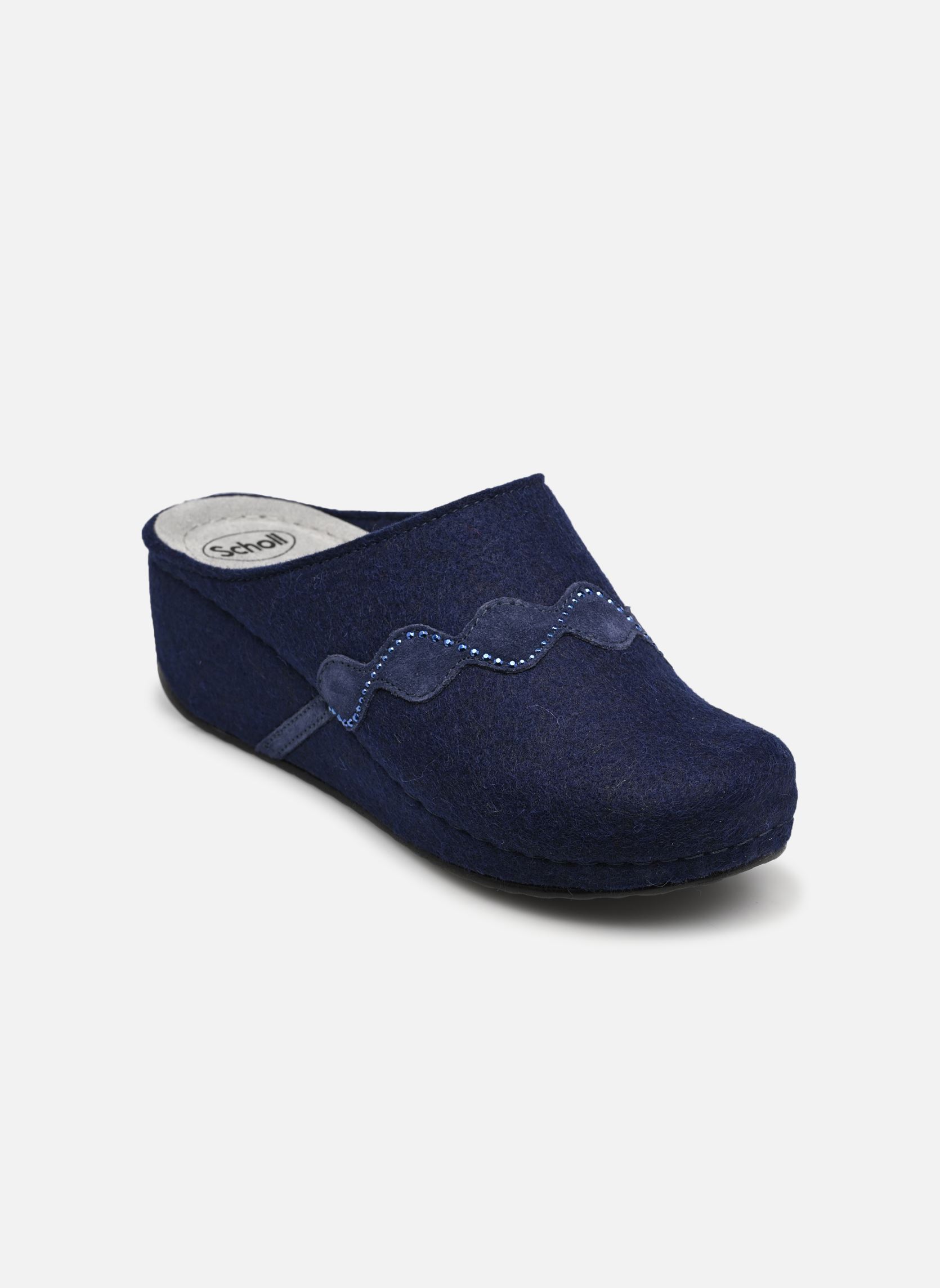 Zuecos y mules INVERNESS STRASS WEDGE COMFORT mujer azul Scholl Zuecos y mules INVERNESS STRASS WEDGE COMFORT mujer azul Navy Blue