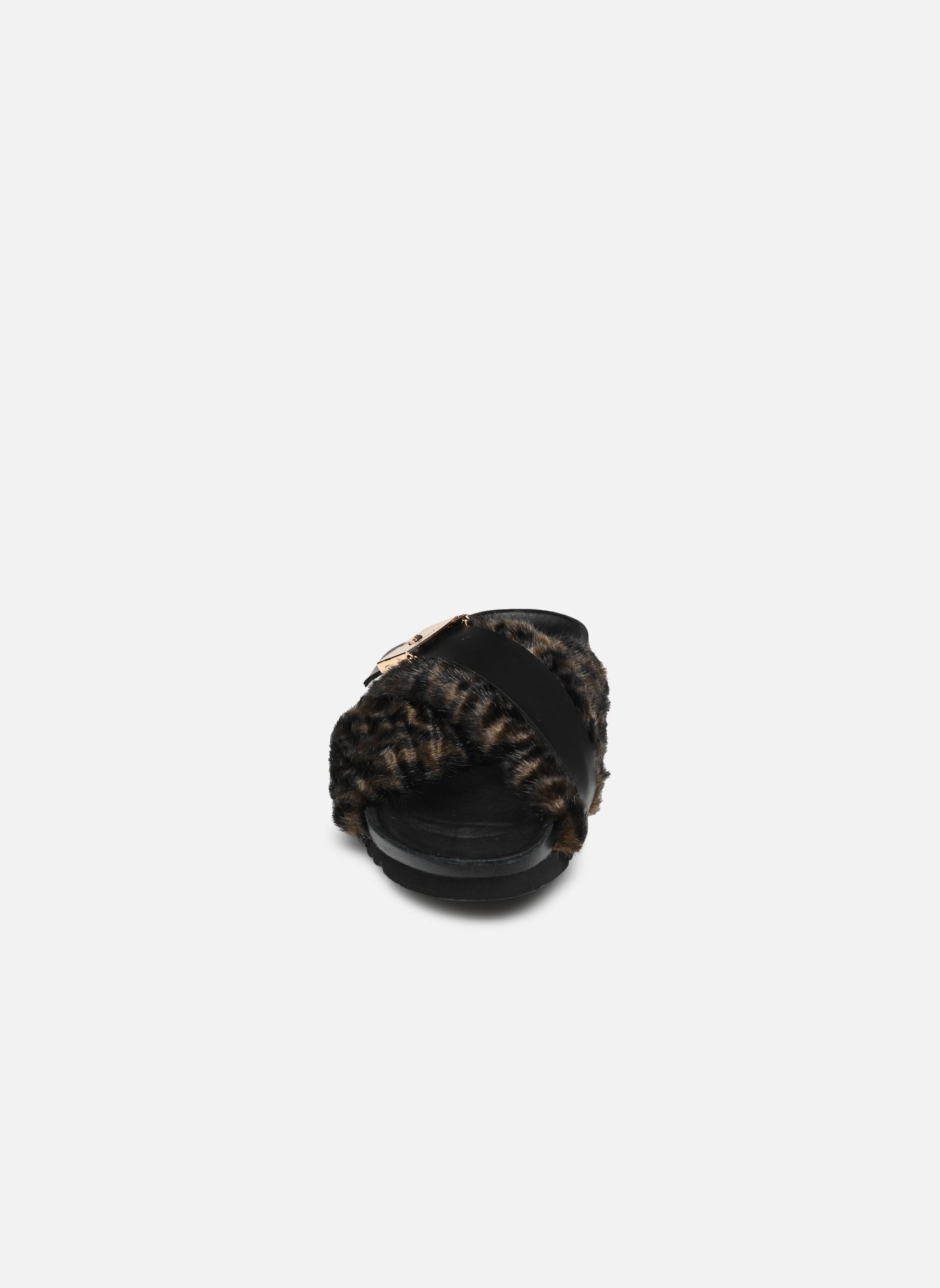 Ciabattine e Sabots AMBER PRINTED ICONIC donna marrone Scholl Ciabattine e Sabots AMBER PRINTED ICONIC donna marrone Dk Brown Animalier