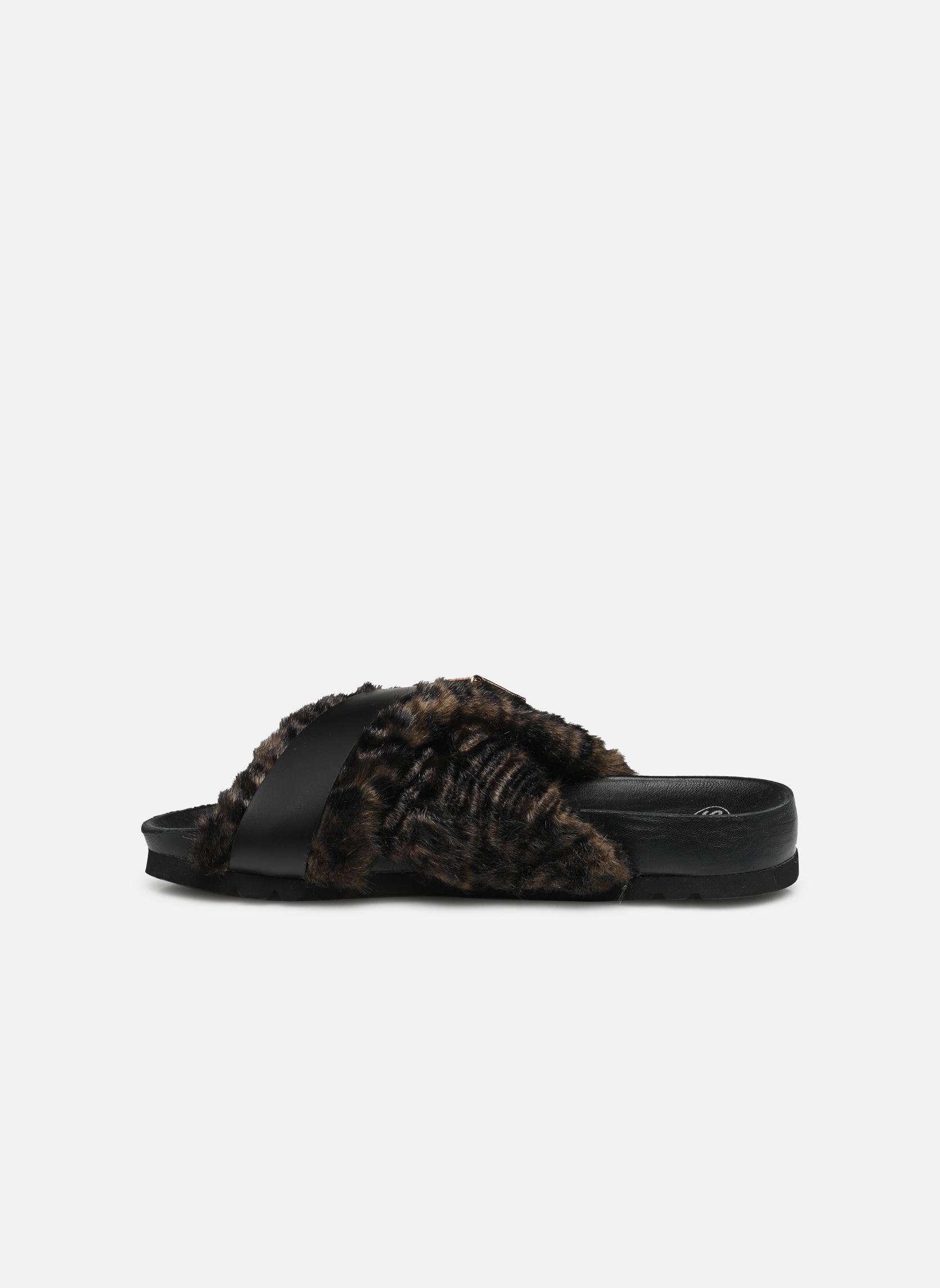 Ciabattine e Sabots AMBER PRINTED ICONIC donna marrone Scholl Ciabattine e Sabots AMBER PRINTED ICONIC donna marrone Dk Brown Animalier