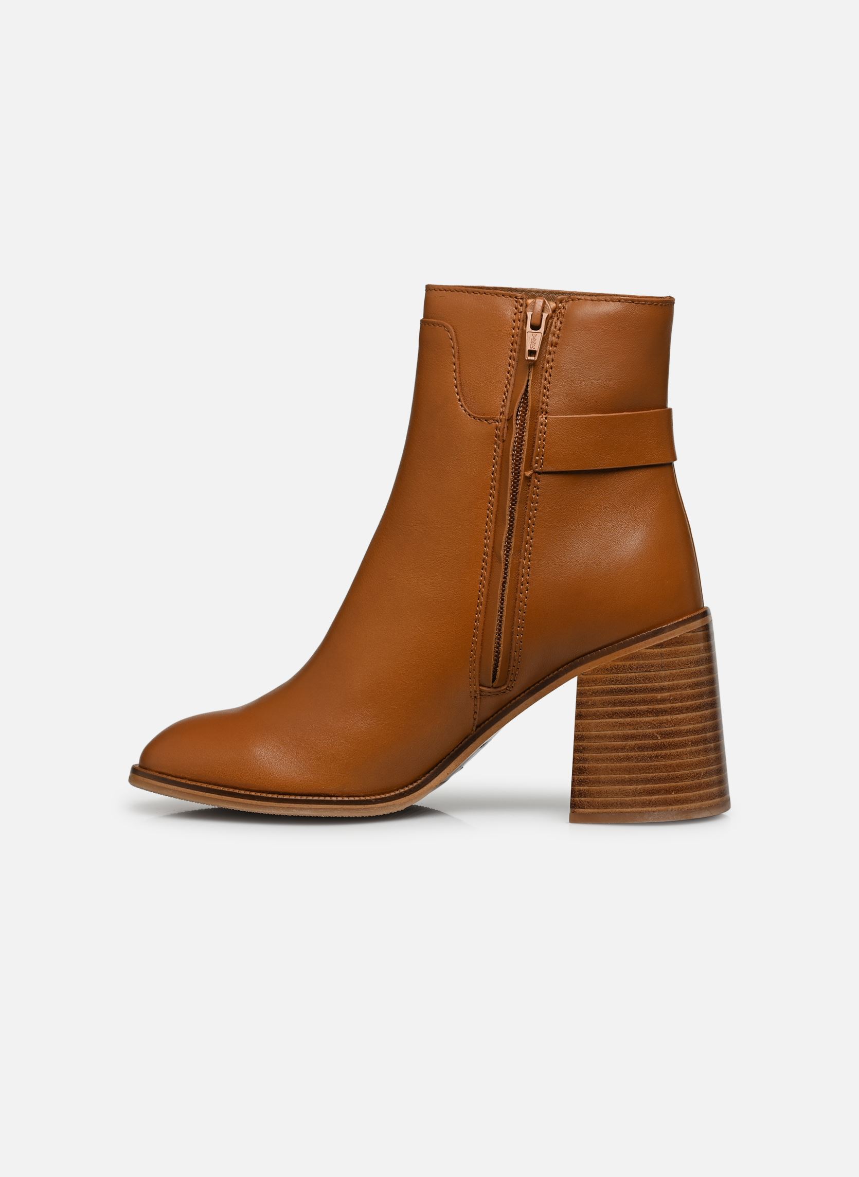 Enkellaarzen en boots Bottine Chany dames bruin See by Chloé Enkellaarzen en boots Bottine Chany dames bruin Tan