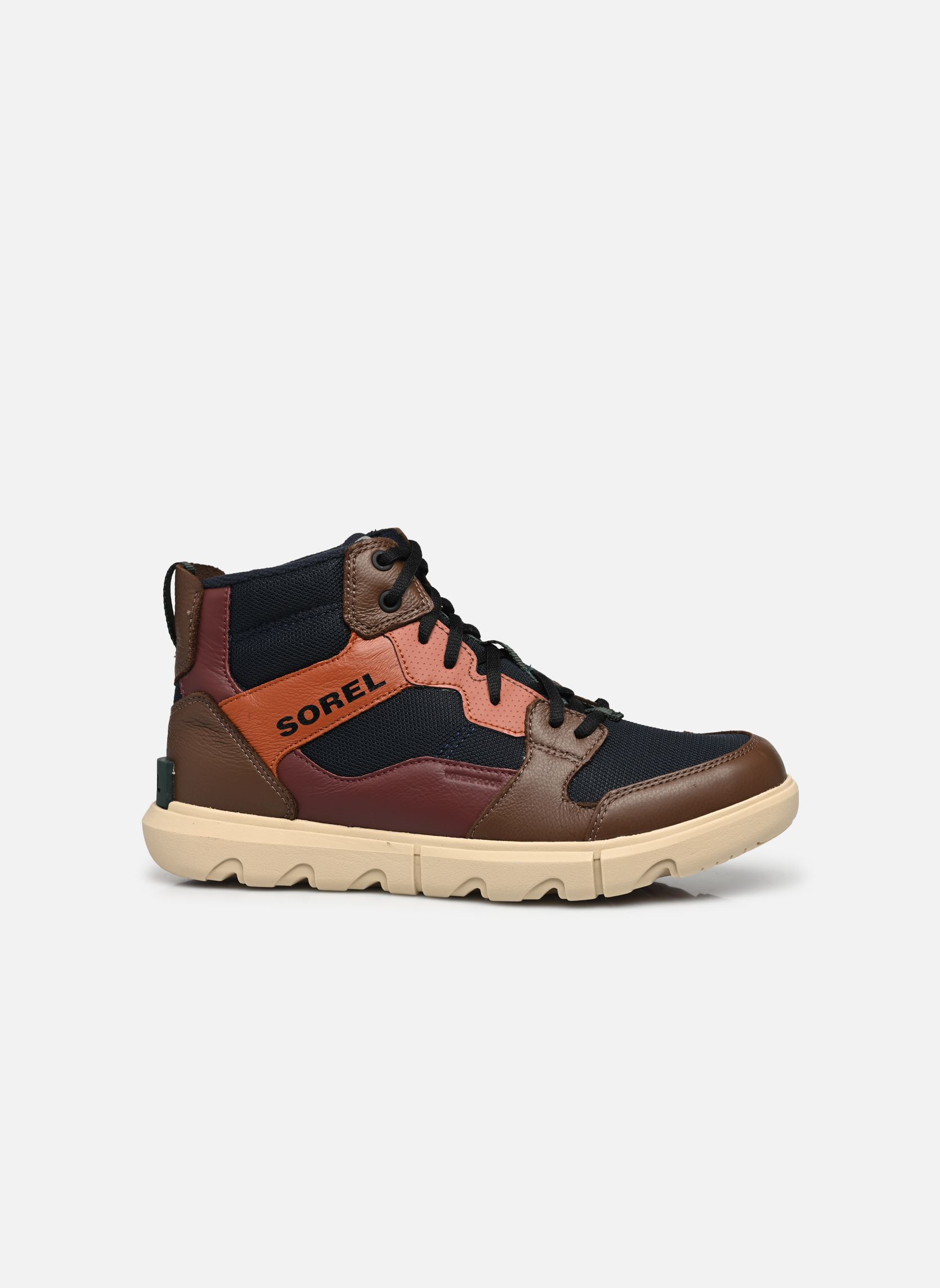 Knöchelhohe Sneaker Explorer Next Sneaker Mid Wp herren braun Sorel Knöchelhohe Sneaker Explorer Next Sneaker Mid Wp herren braun Abyss / Oatmeal