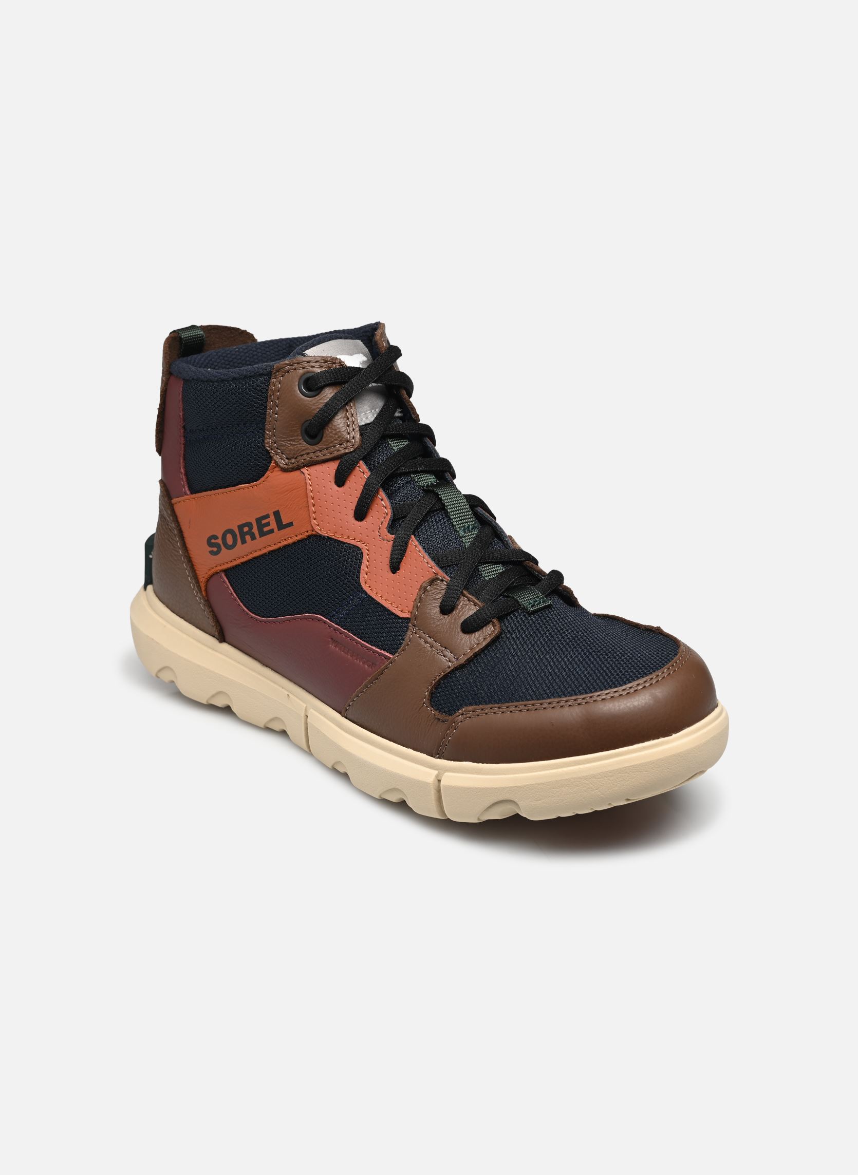 Knöchelhohe Sneaker Explorer Next Sneaker Mid Wp herren braun Sorel Knöchelhohe Sneaker Explorer Next Sneaker Mid Wp herren braun Abyss / Oatmeal