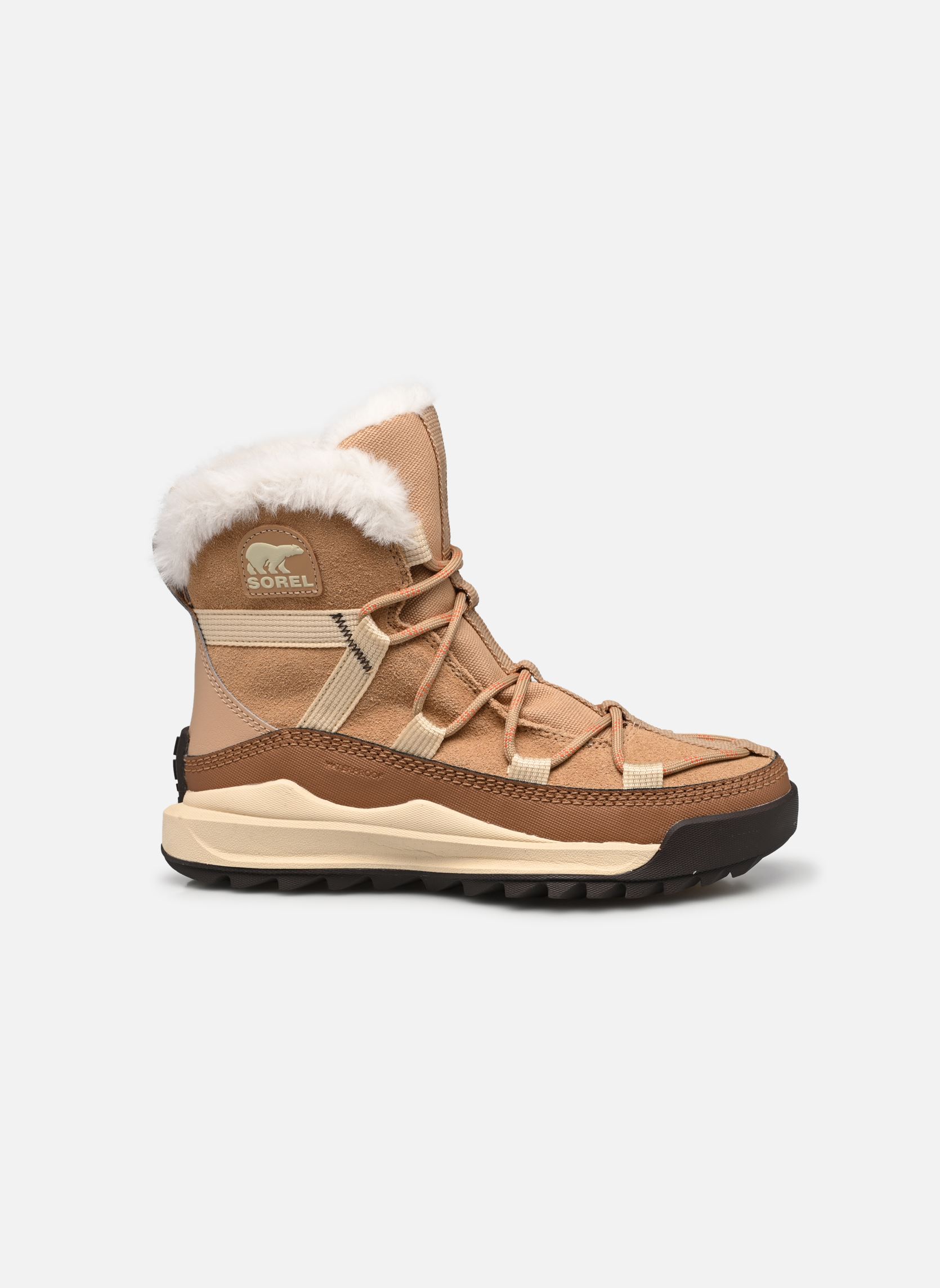Bottines fourrées Ona Rmx Glacy Wp femme marron Sorel Bottines fourrées Ona Rmx Glacy Wp femme marron Canoe / Sea Salt