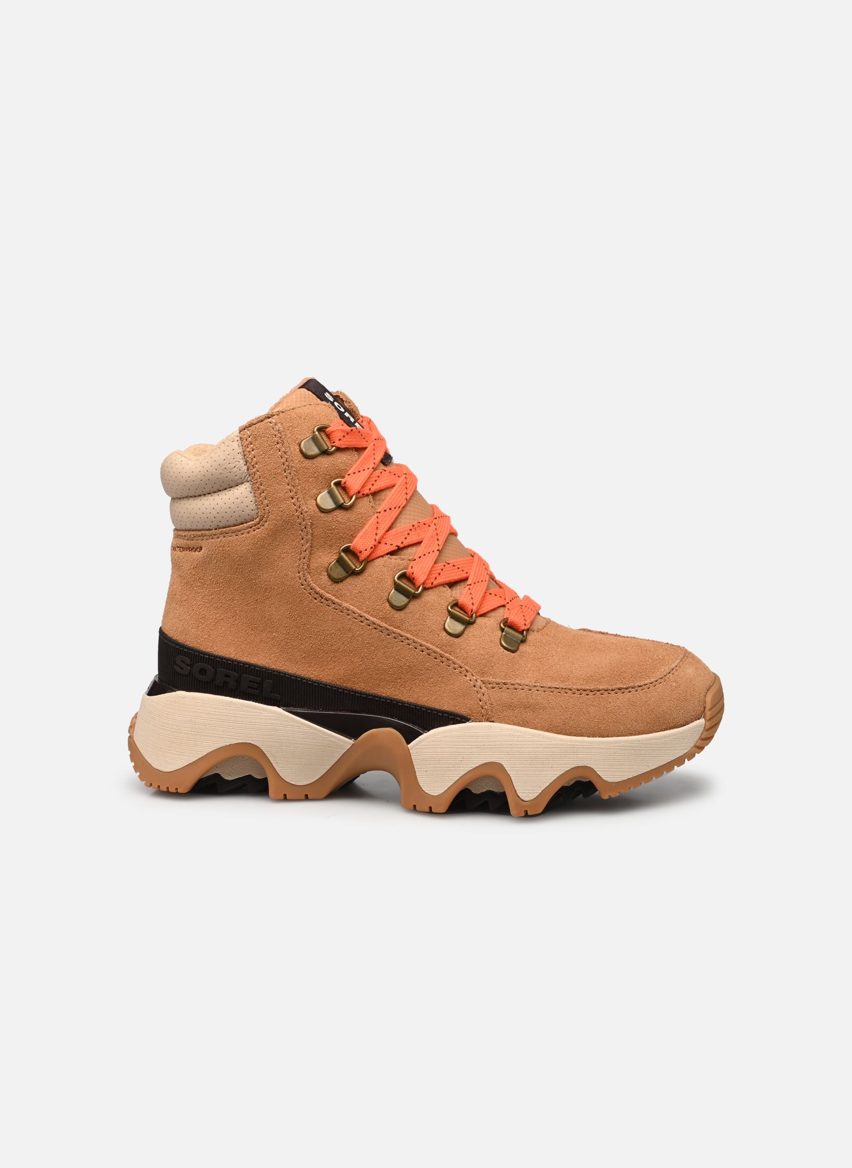 Stivaletti con lacci Kinetic Impact Conquest Wp donna marrone Sorel Stivaletti con lacci Kinetic Impact Conquest Wp donna marrone Tawny Buff / Ceramic