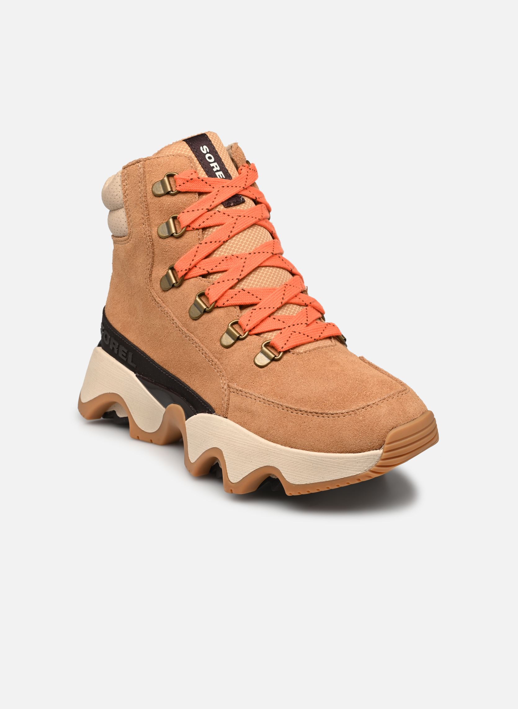 Stivaletti con lacci Kinetic Impact Conquest Wp donna marrone Sorel Stivaletti con lacci Kinetic Impact Conquest Wp donna marrone Tawny Buff / Ceramic