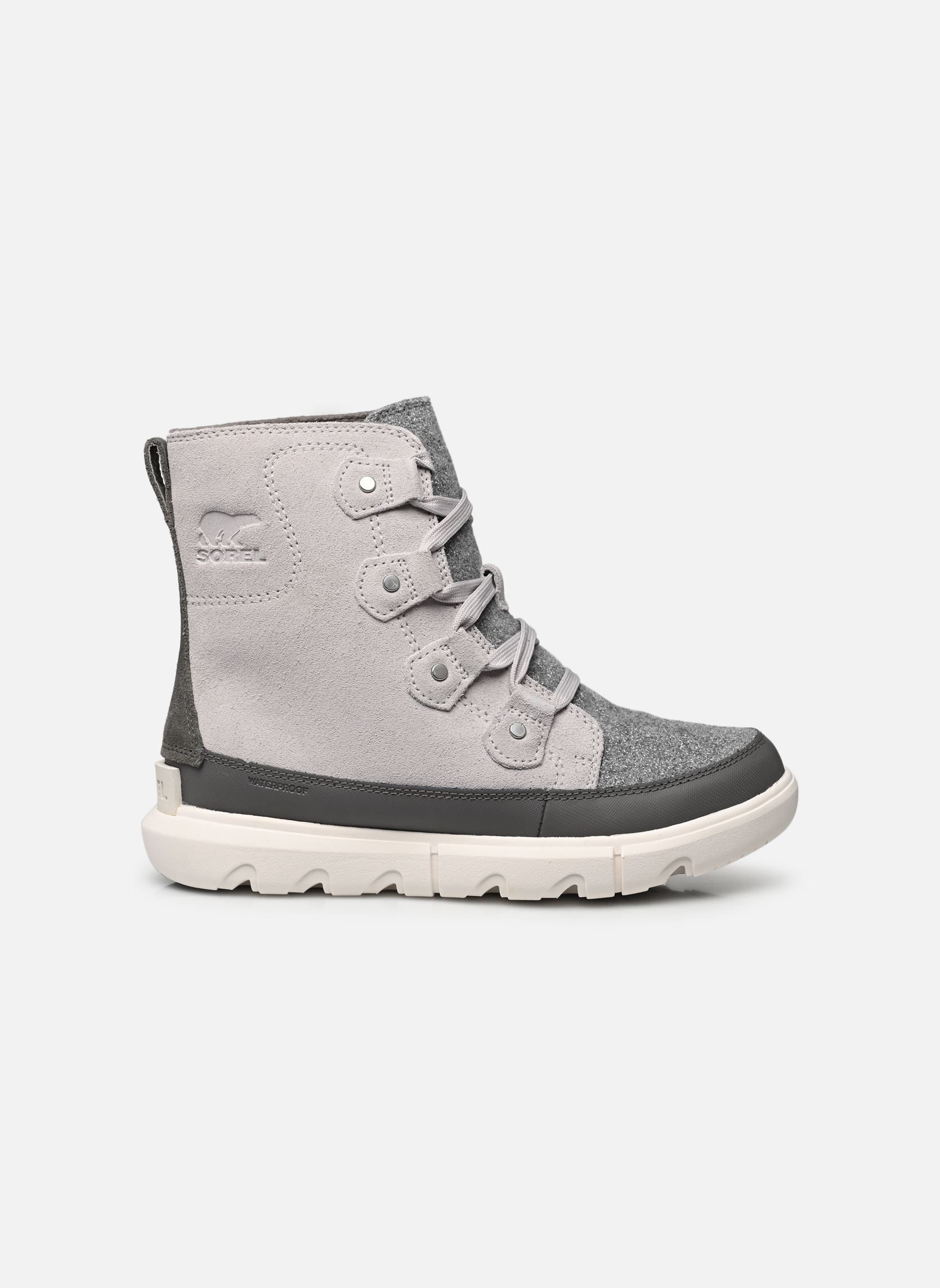 Bottines à lacets Explorer Next Joan Wp femme gris Sorel Bottines à lacets Explorer Next Joan Wp femme gris MOONSTONE / SEA SALT