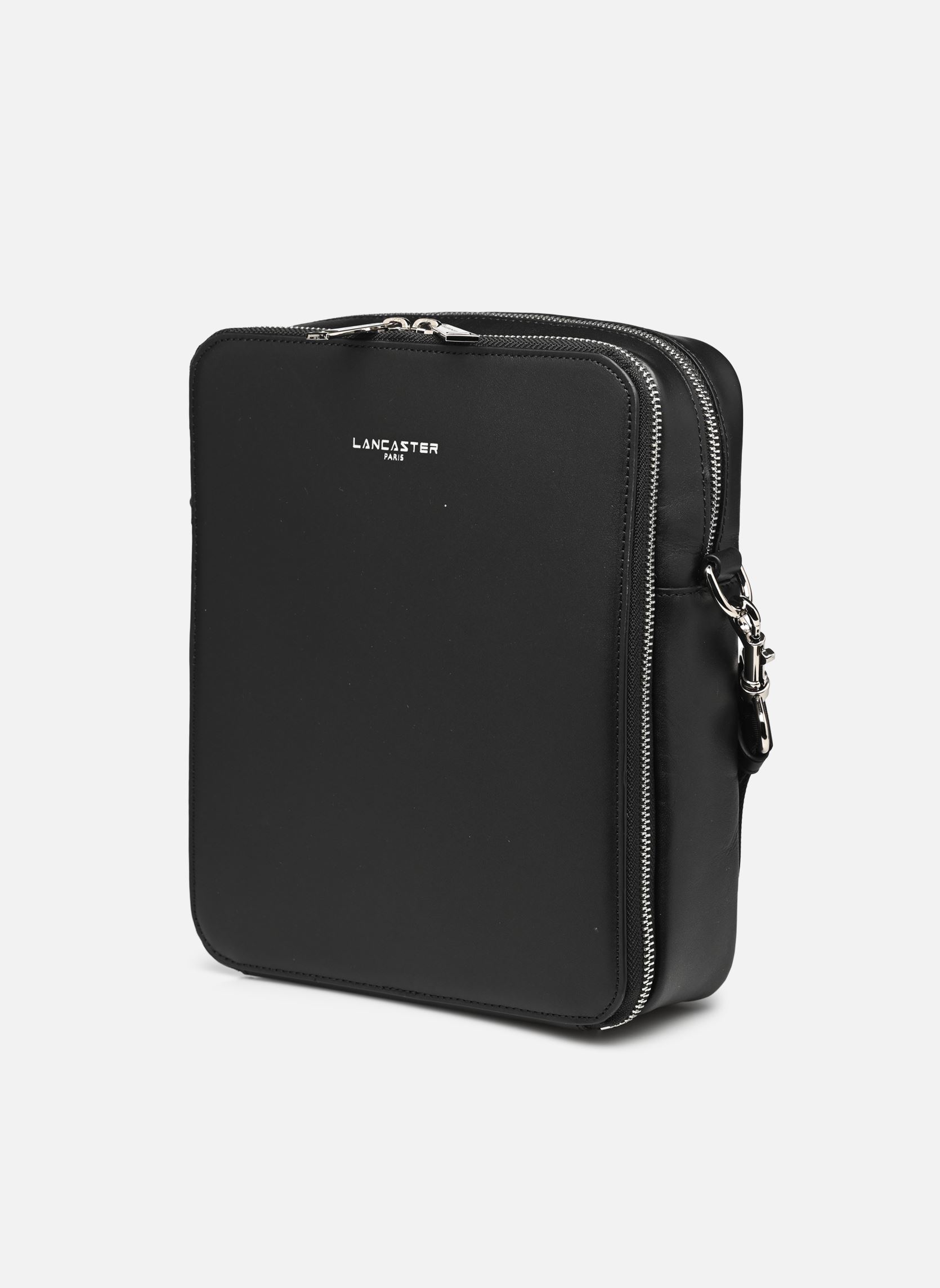 Borse a tracolla Sac travers trotteur Zippé Paris Homme uomo nero Lancaster Borse a tracolla Sac travers trotteur Zippé Paris Homme uomo nero NOIR