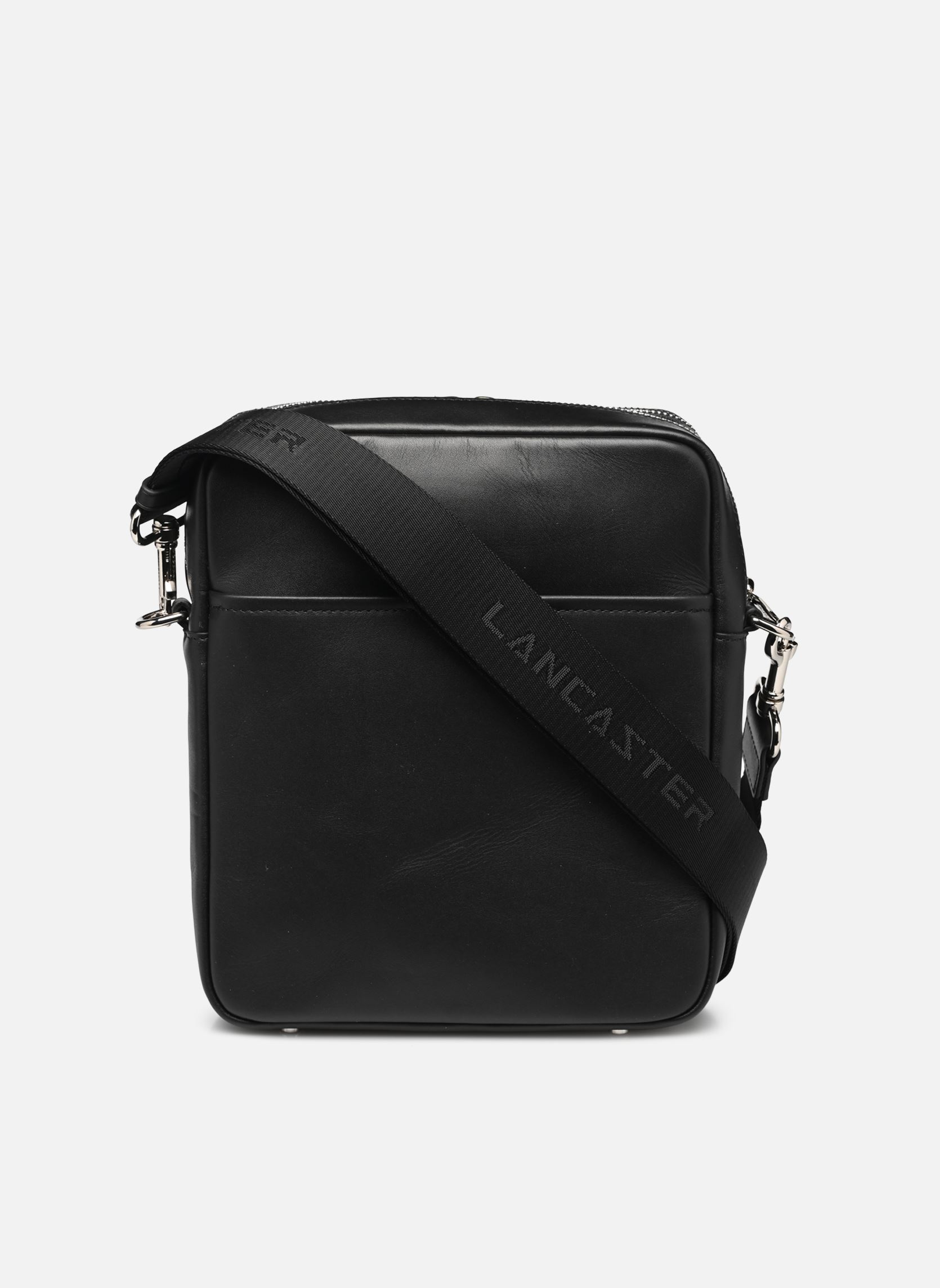 Borse a tracolla Sac travers trotteur Zippé Paris Homme uomo nero Lancaster Borse a tracolla Sac travers trotteur Zippé Paris Homme uomo nero NOIR