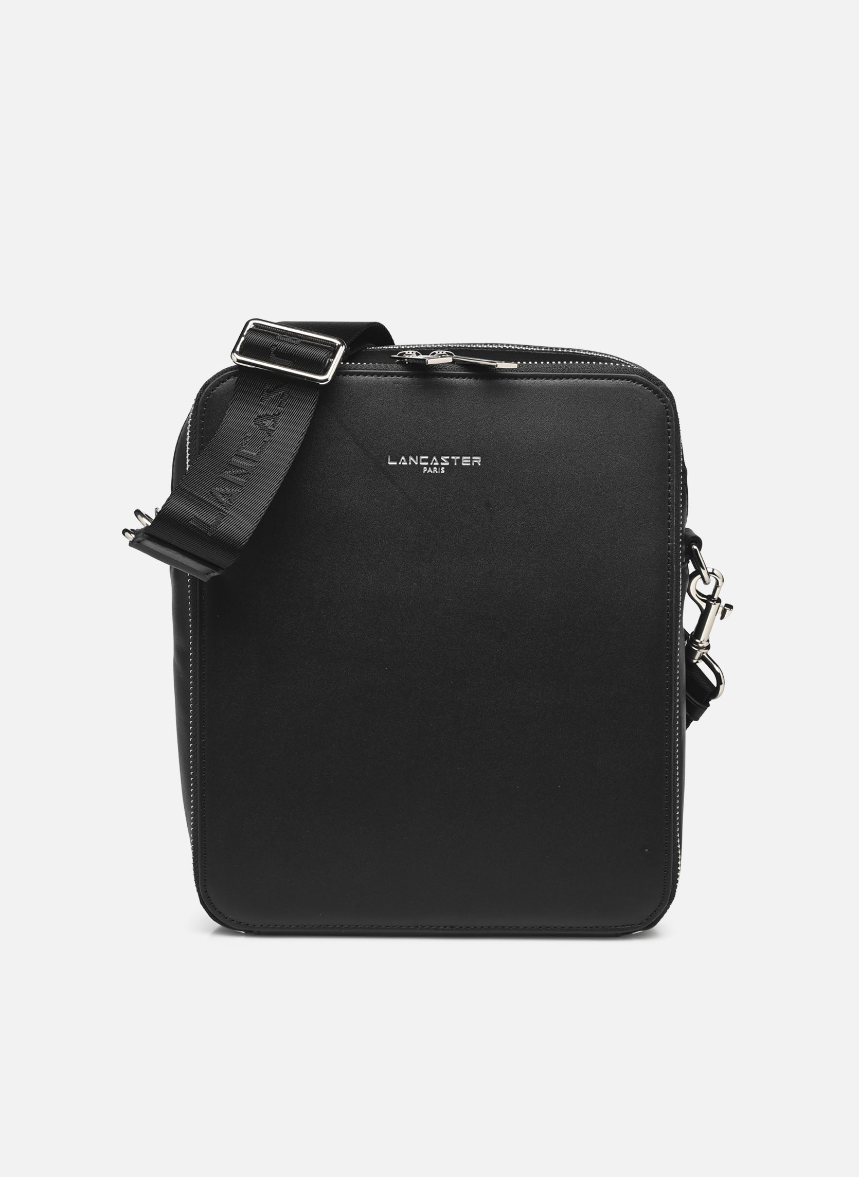 Borse a tracolla Sac travers trotteur Zippé Paris Homme uomo nero Lancaster Borse a tracolla Sac travers trotteur Zippé Paris Homme uomo nero NOIR