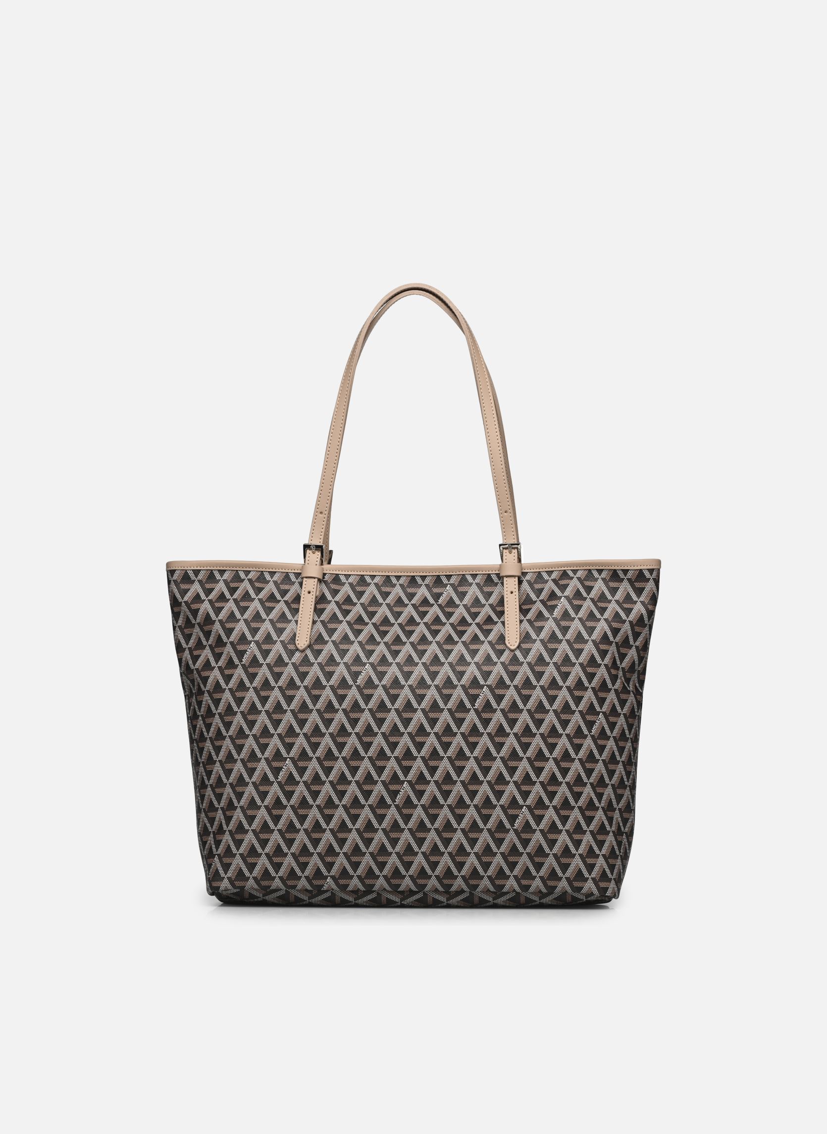 Grote winkelzak Sac cabas épaule Zippée L Ikon dames bruin Lancaster Grote winkelzak Sac cabas épaule Zippée L Ikon dames bruin MARRON - NUDE
