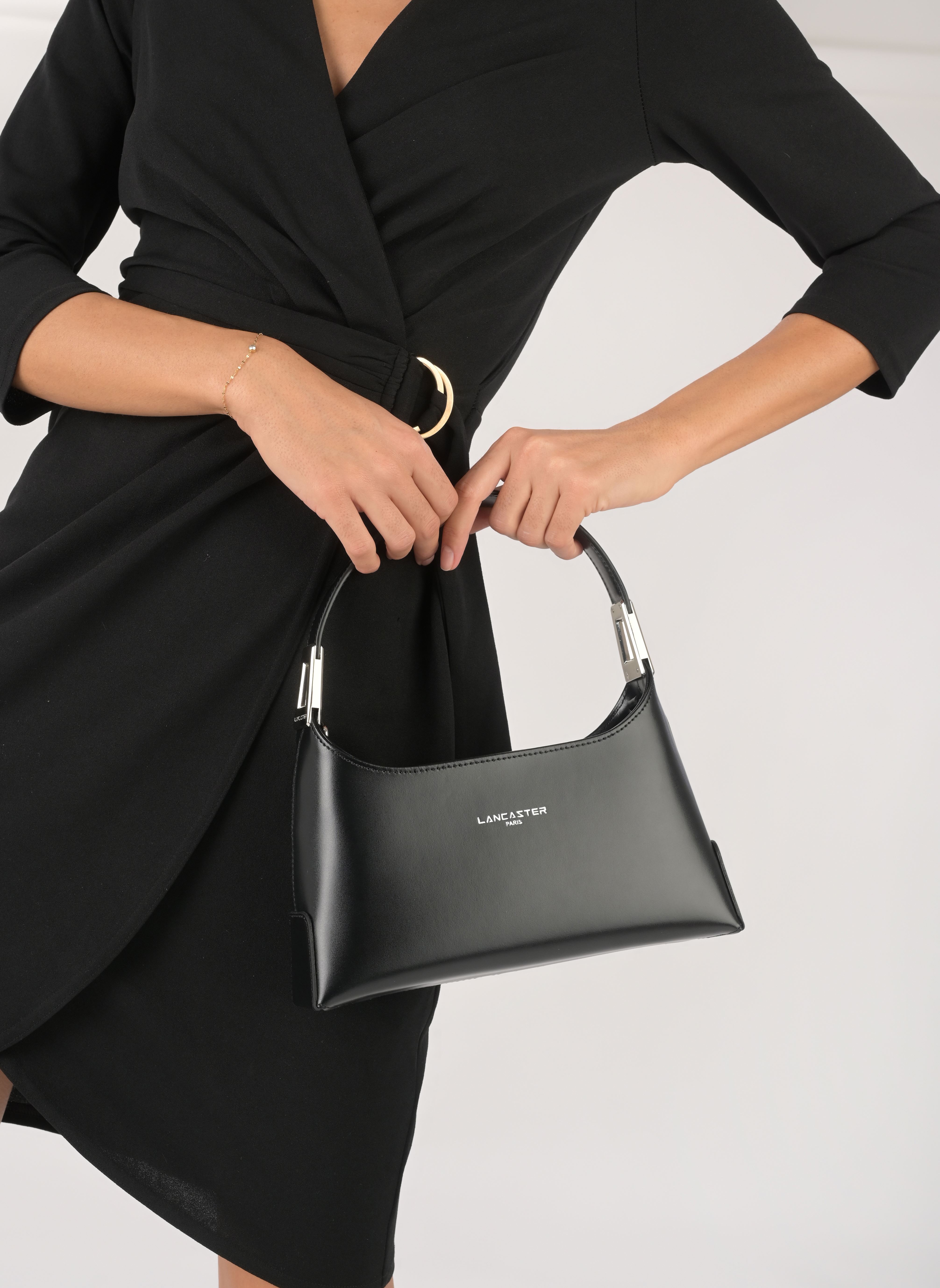 Handtaschen Sac épaule baguette Zippé Suave Ace damen schwarz Lancaster Handtaschen Sac épaule baguette Zippé Suave Ace damen schwarz NOIR