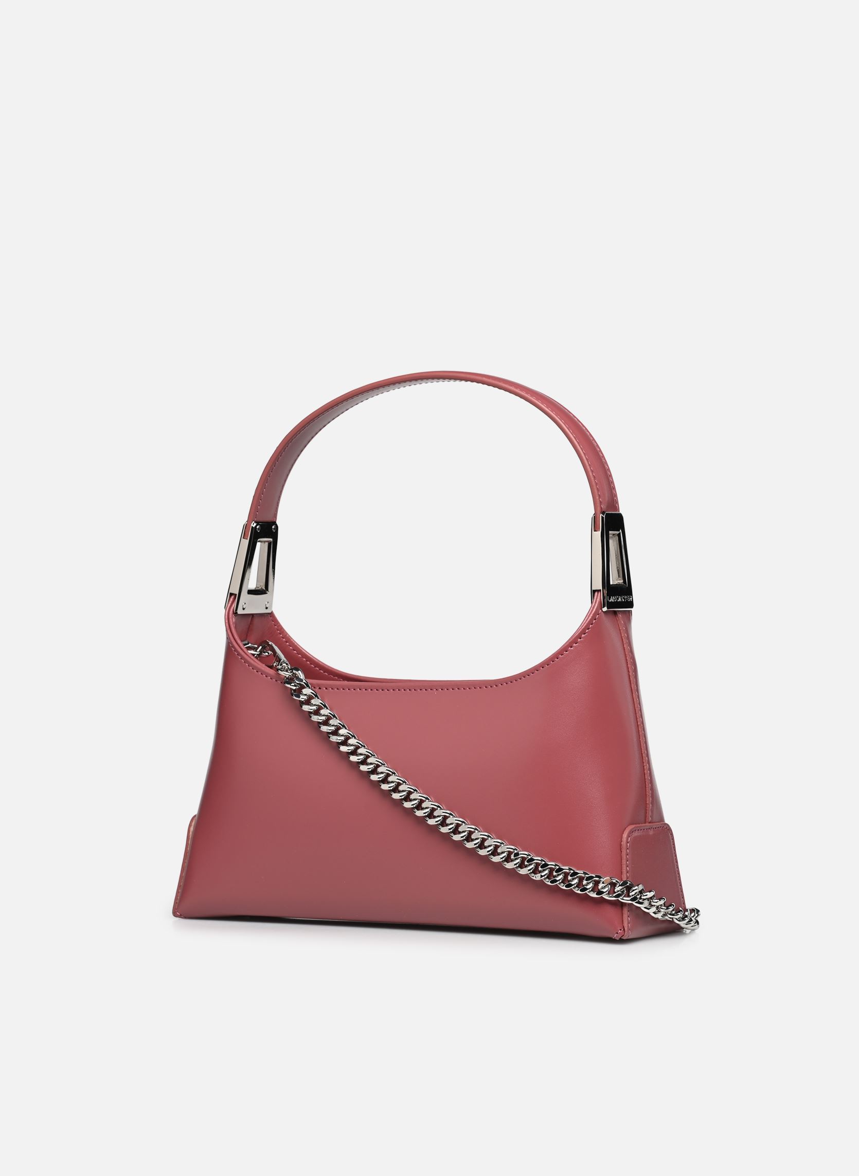 Sacs à main Sac épaule baguette Zippé Suave Ace femme rose Lancaster Sacs à main Sac épaule baguette Zippé Suave Ace femme rose BOISROSE