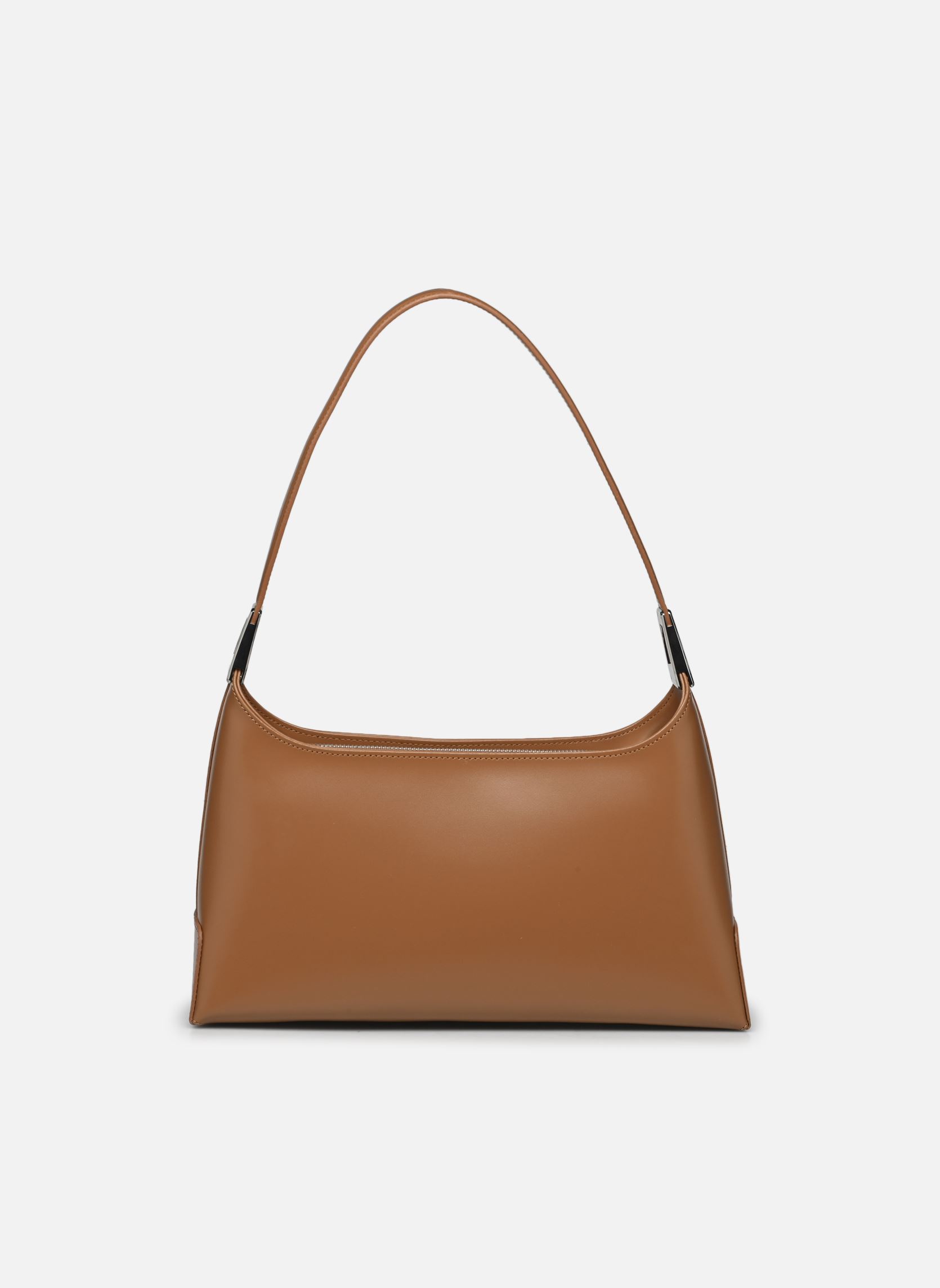 Sacs Sac porté épaule baguette Zippé Suave Ac femme marron Lancaster Sacs Sac porté épaule baguette Zippé Suave Ac femme marron CAMEL