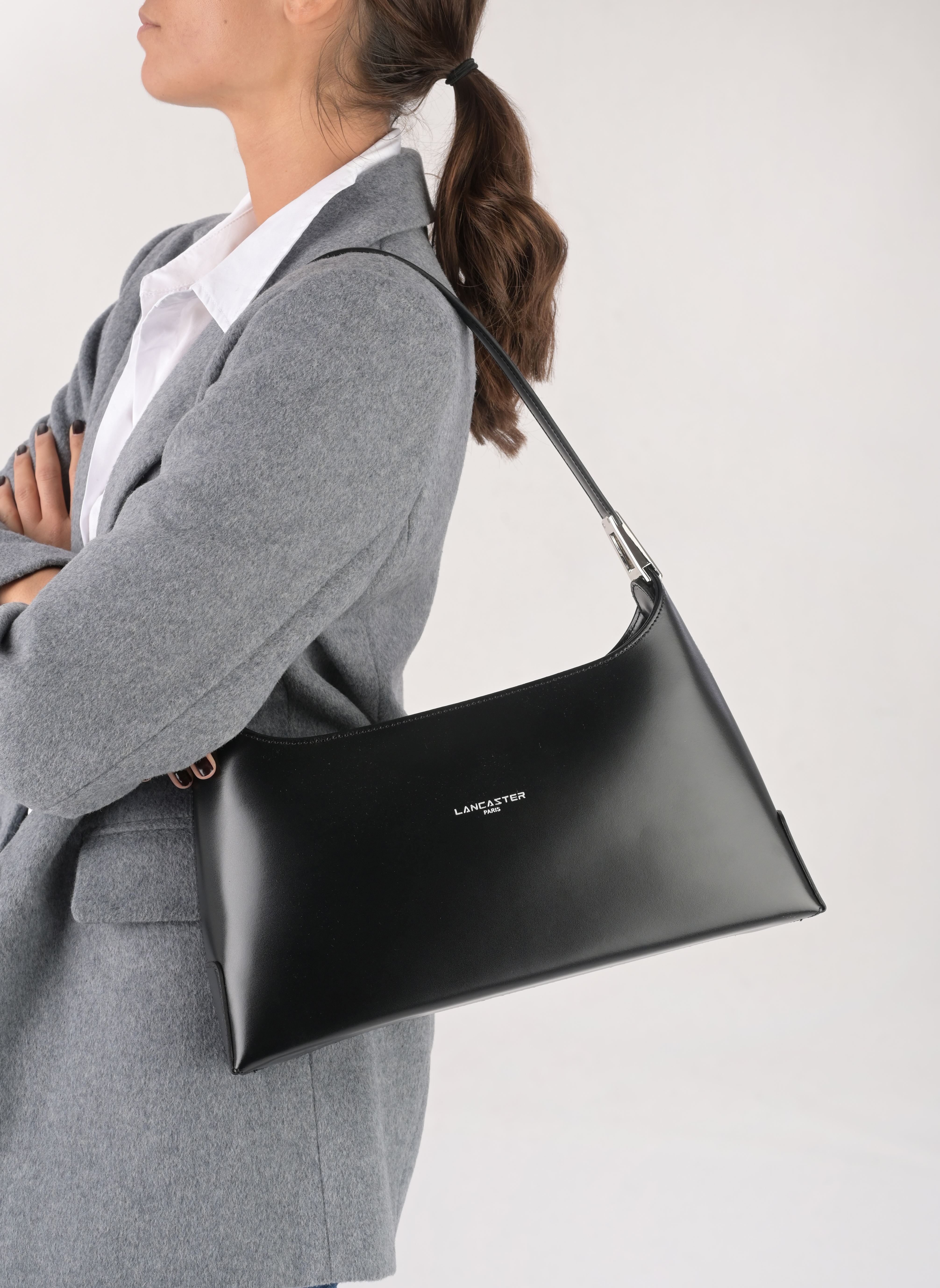 Umhängetaschen Sac porté épaule baguette Zippé Suave Ac damen schwarz Lancaster Umhängetaschen Sac porté épaule baguette Zippé Suave Ac damen schwarz Noir