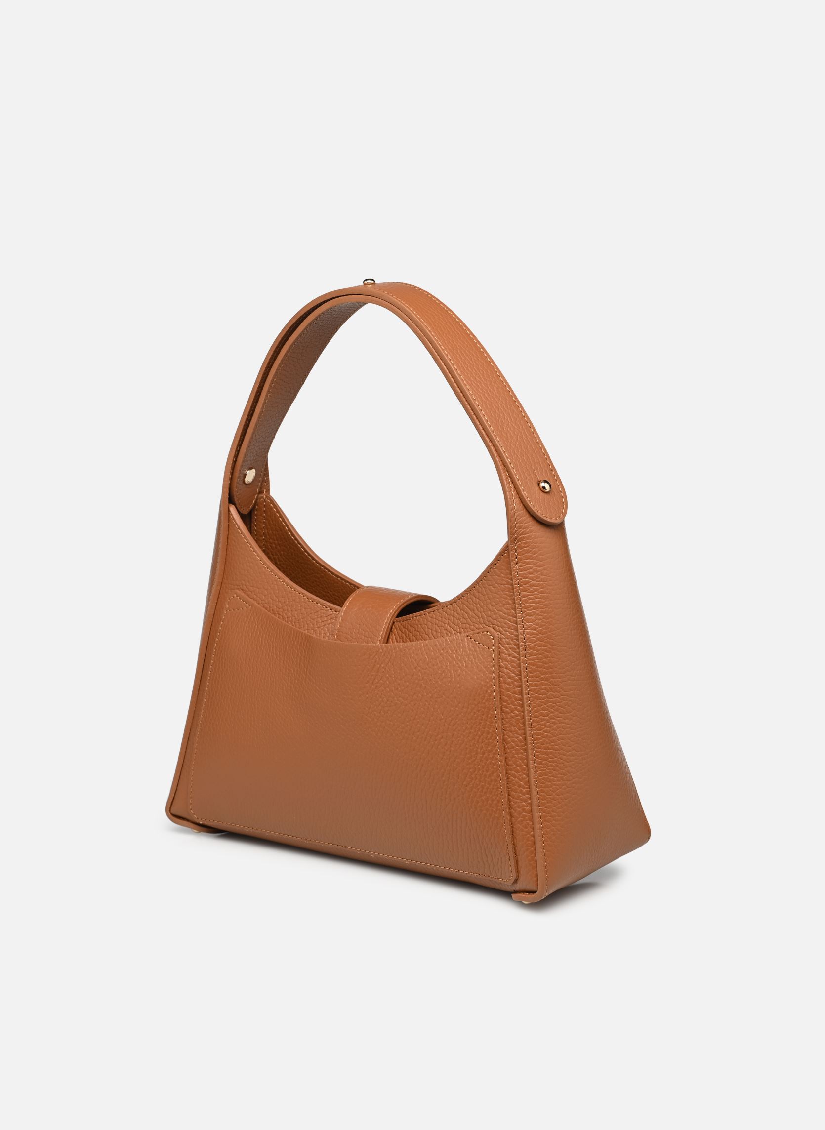 Umhängetaschen Sac hobo Foulonné Double damen braun Lancaster Umhängetaschen Sac hobo Foulonné Double damen braun CAMEL - IN - ORANGE