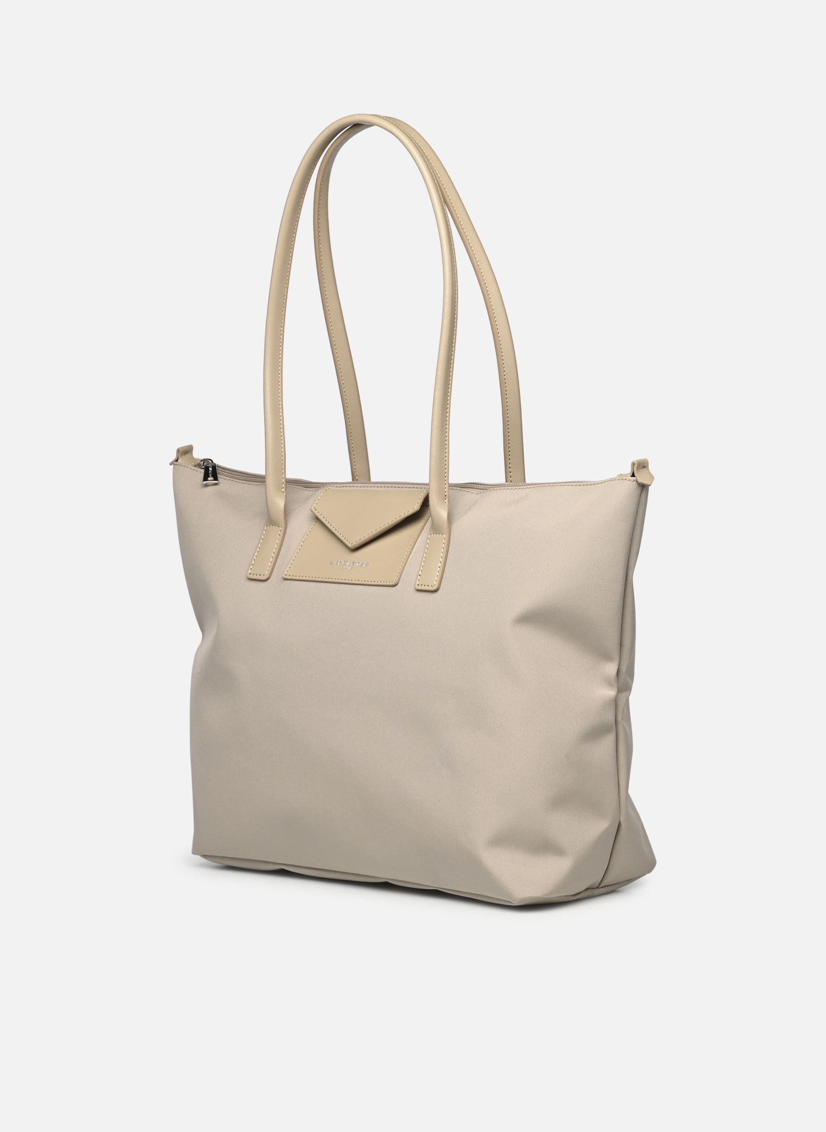 Lancaster Cabas Sac cabas épaule Zippé L Smart KBA femme beige