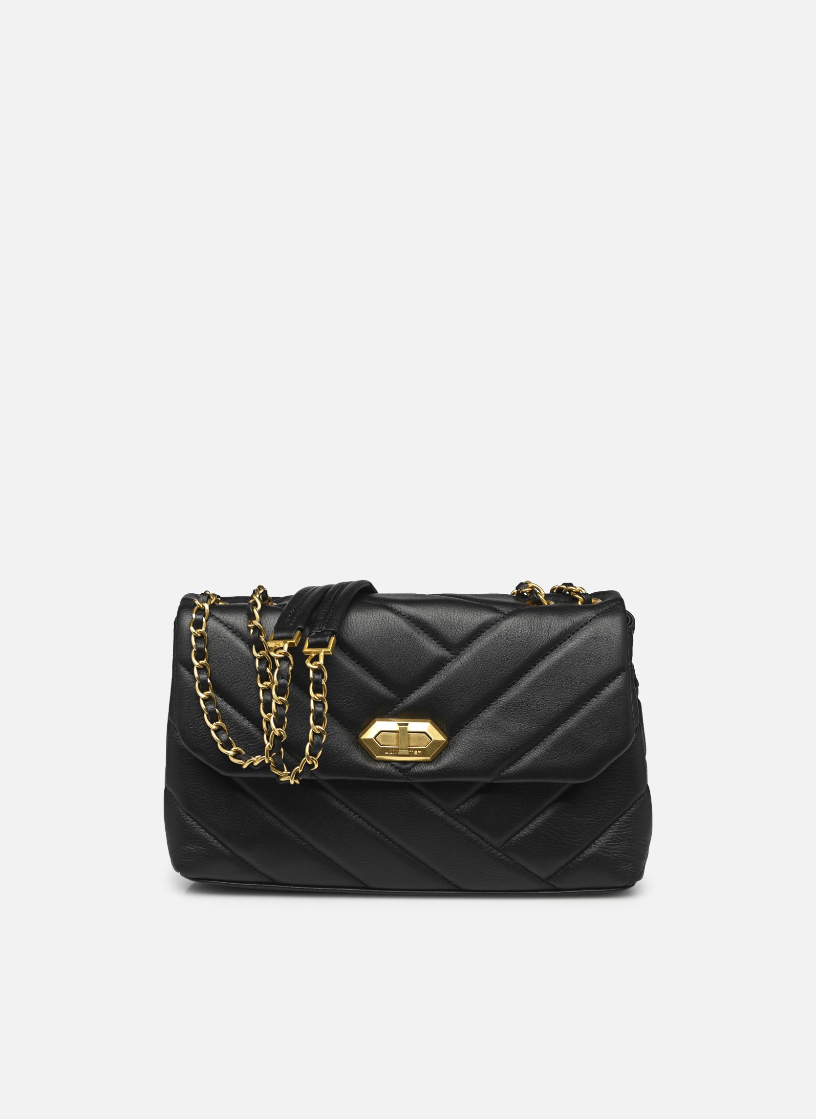 Sacs à main Lancaster Sac trotteur A rabat avec fermoir Soft Matelassé pour Sacs