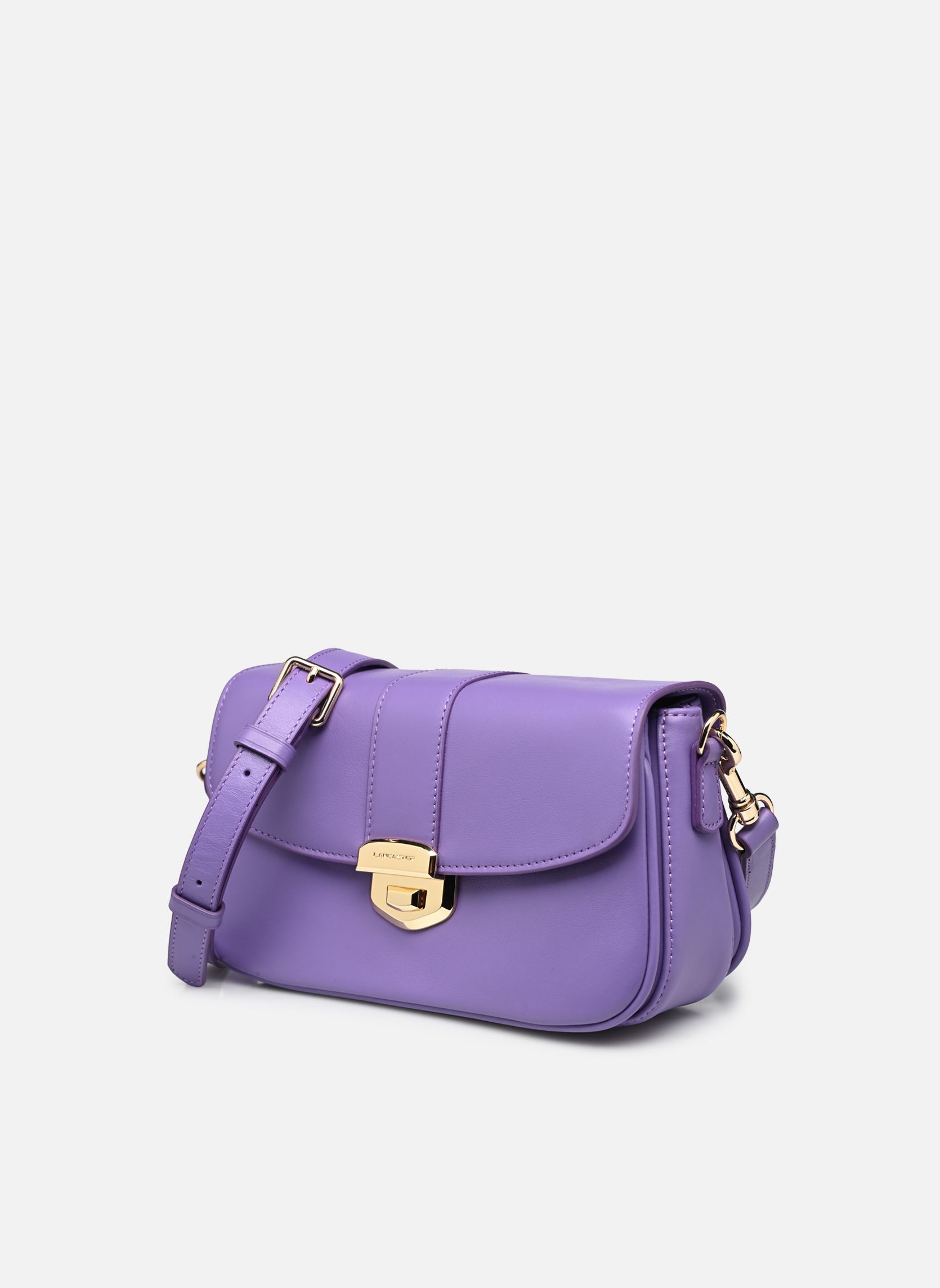 Sacs bandoulière Sac trotteur A rabat avec fermoir Donna femme violet Lancaster Sacs bandoulière Sac trotteur A rabat avec fermoir Donna femme violet IRIS