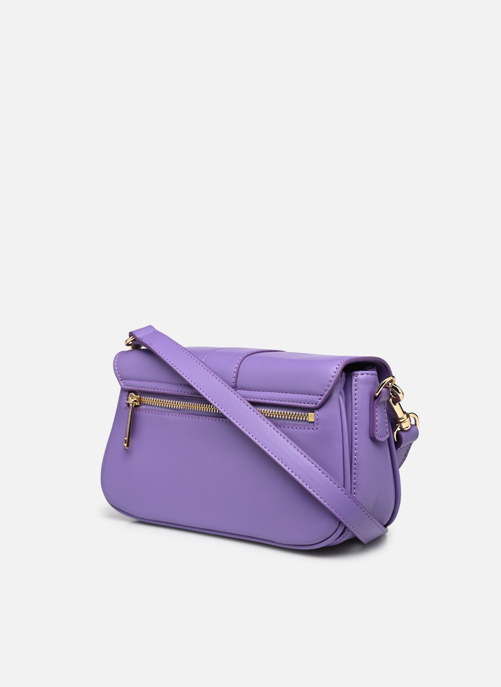 Sacs bandoulière Sac trotteur A rabat avec fermoir Donna femme violet Lancaster Sacs bandoulière Sac trotteur A rabat avec fermoir Donna femme violet IRIS
