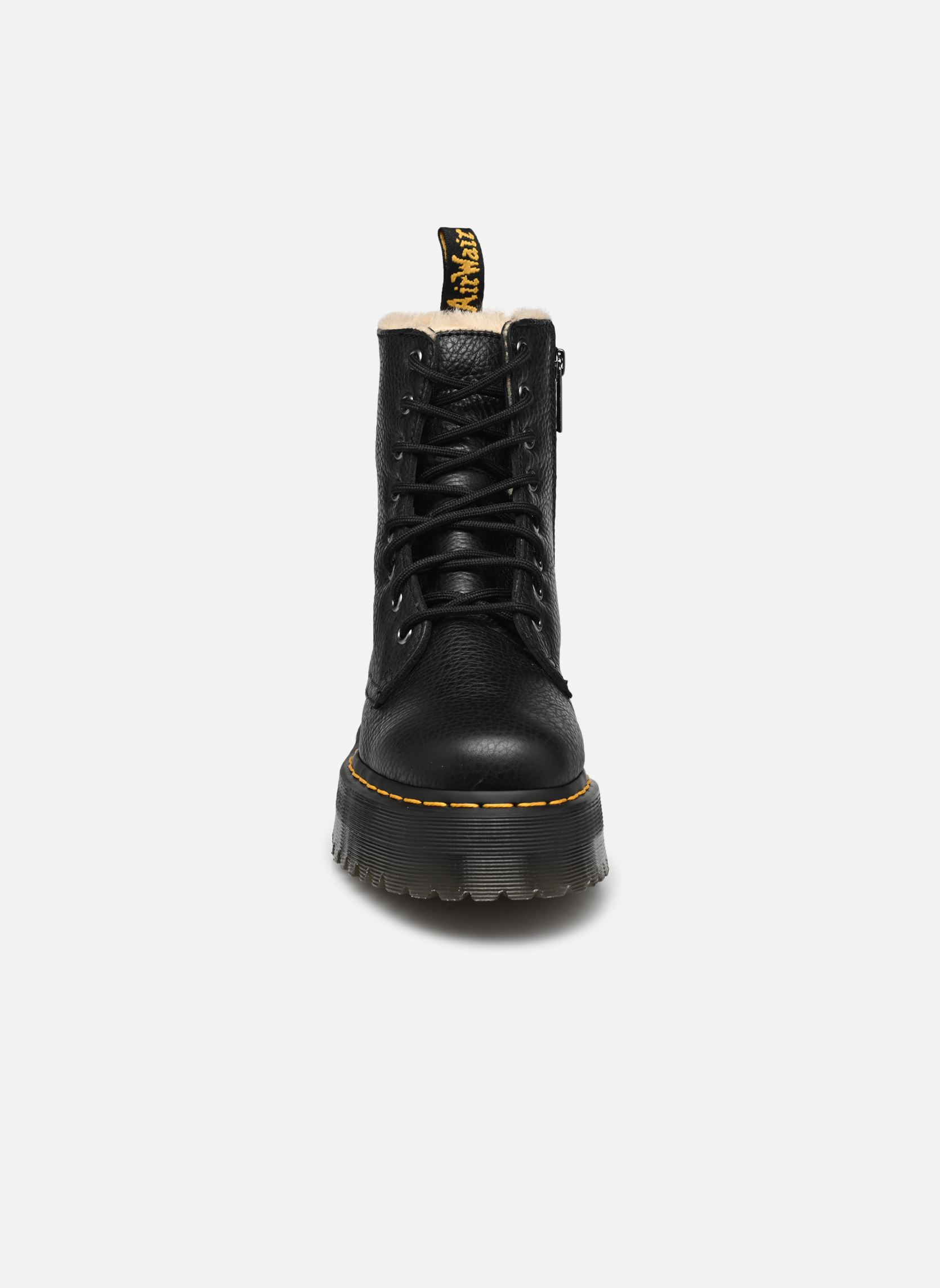 Bottines à lacets Jadon Fur Lined femme noir Dr. Martens Bottines à lacets Jadon Fur Lined femme noir Black Pisa
